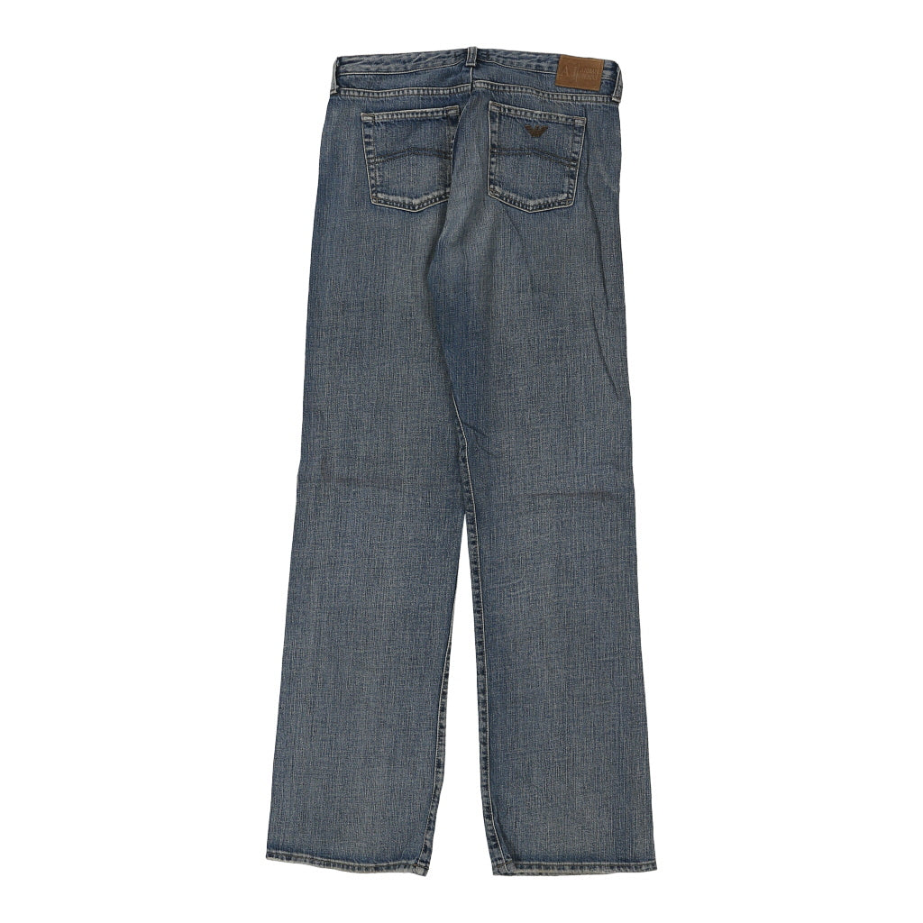 Buy Armani Jeans Jeans - 30W 33L Blue Cotton Refurbished - $53.59 Armani Jeans Jeans - 30W 33L Blue Cotton Refurbished - Thrifted (note: this is a term often used to describe second- refurbished available on Cerqular