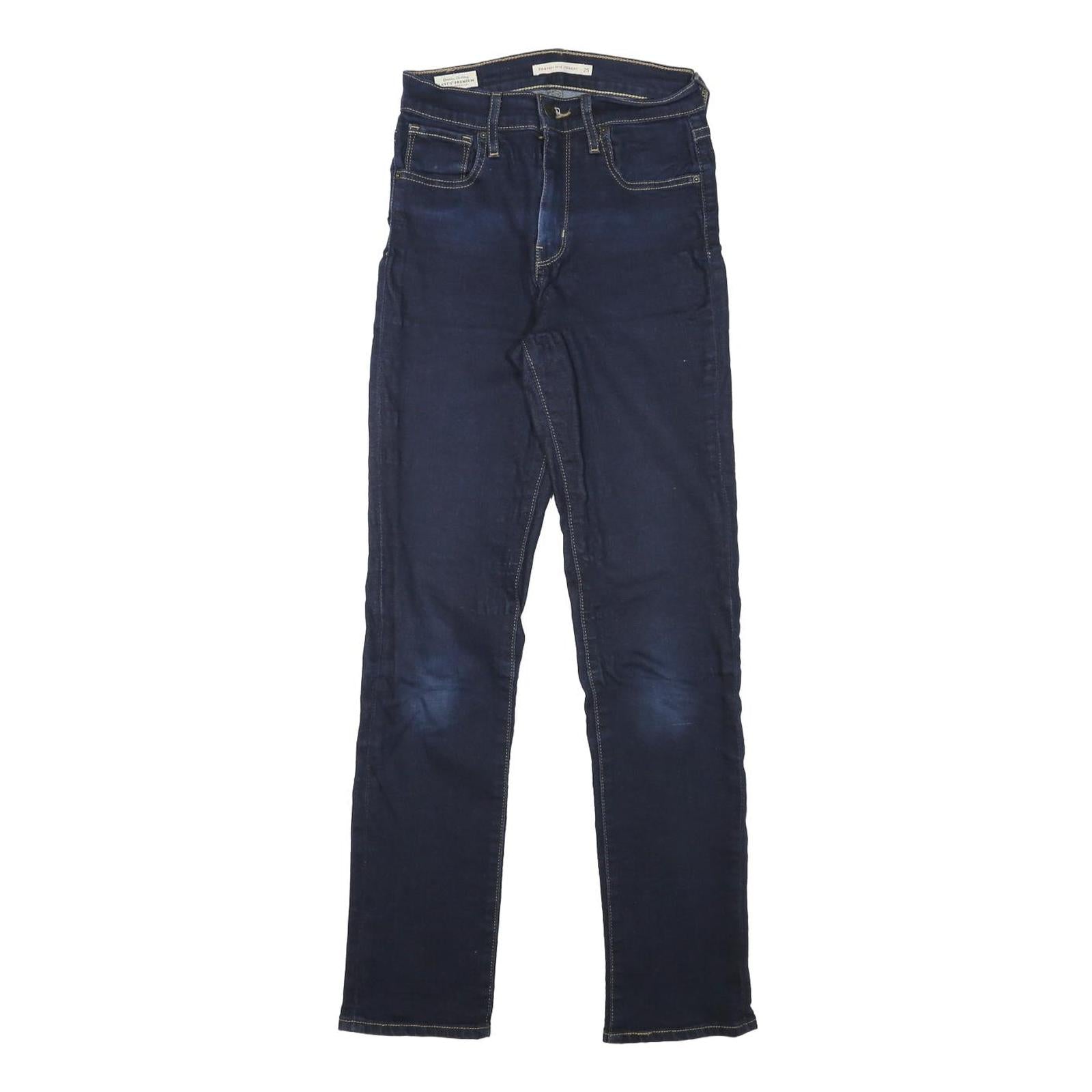 LEVI'S Womens Regular Fit Skinny Blue Denim Cotton Blend Zip W23 L29 Stylish Refurbished - N/A refurbished available on Cerqular