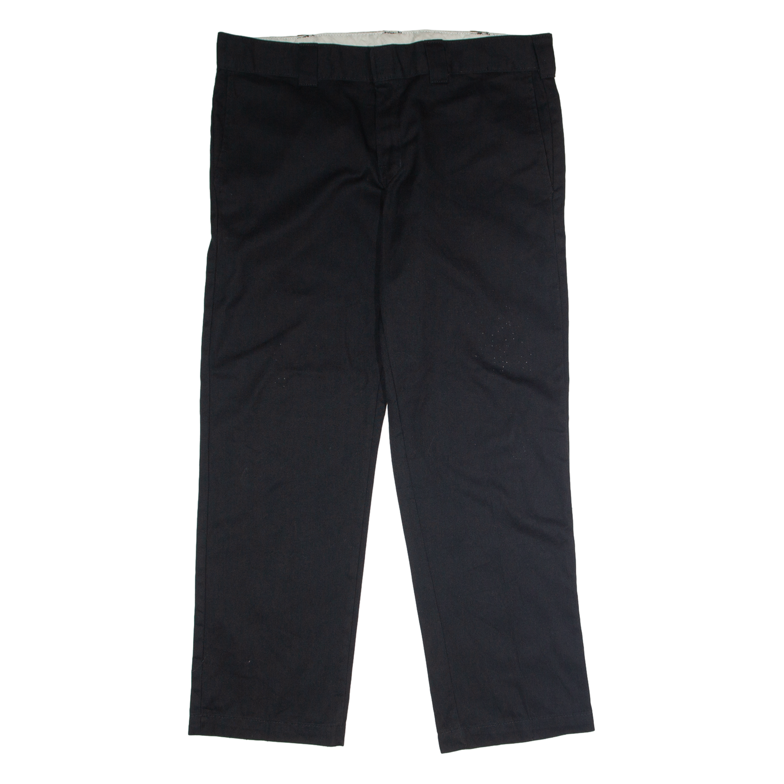 DICKIES Workwear Mens Twill Trousers Black Slim Straight W36 L30 Refurbished - N/A refurbished available on Cerqular