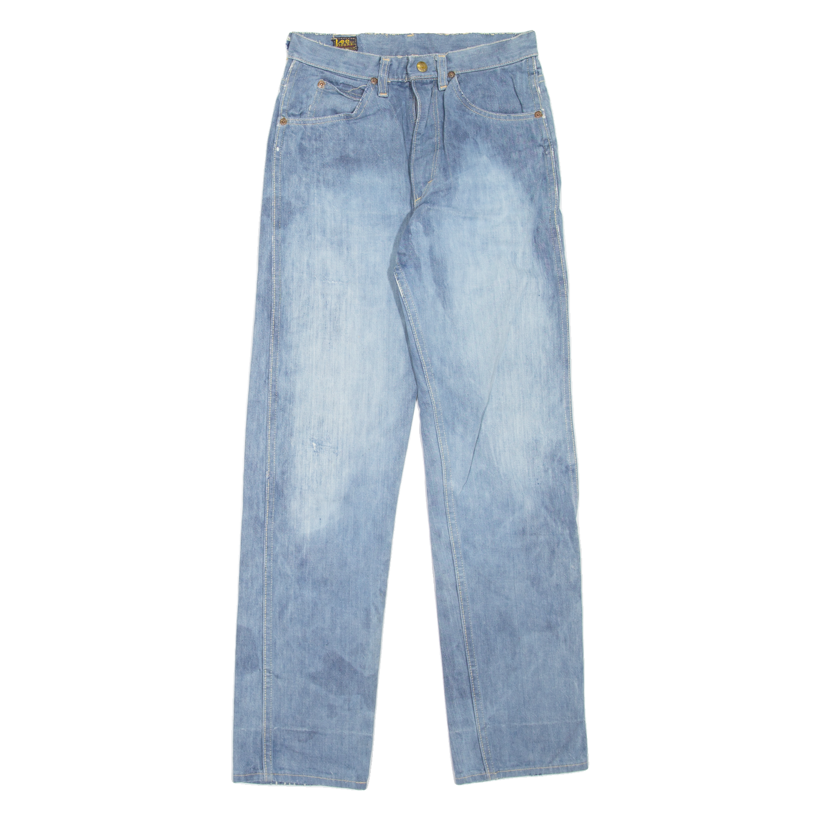 LEE Womens Jeans Blue Slim Straight Stone Wash W25 L30 Refurbished - N/A refurbished available on Cerqular
