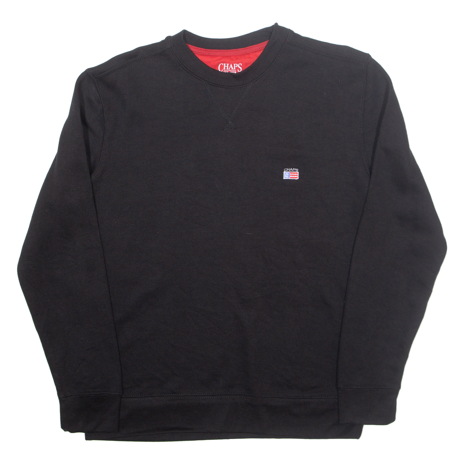 CHAPS Mens Sweatshirt Black XS Refurbished - N/A refurbished available on Cerqular