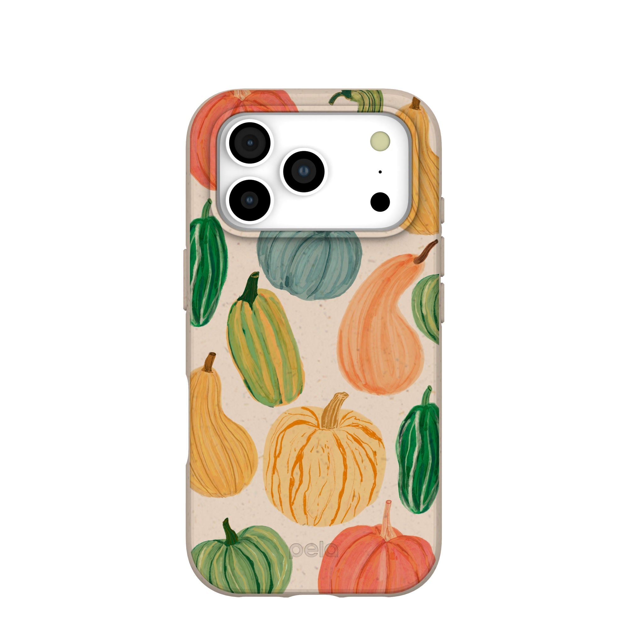 Seashell Autumn Garden iPhone 17 Pro Case | MagSafe Compatibility: With MagSafe Refurbished - Pela Case refurbished available on Cerqular