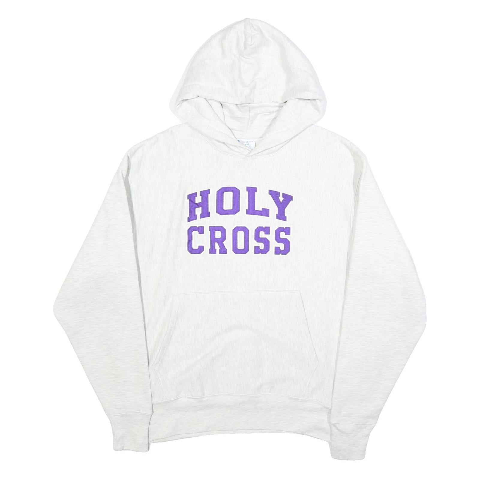 CHAMPION REVERSE WEAVE Mens White Holy Cross Pullover Hoodie L Cotton Blend Refurbished - N/A refurbished available on Cerqular
