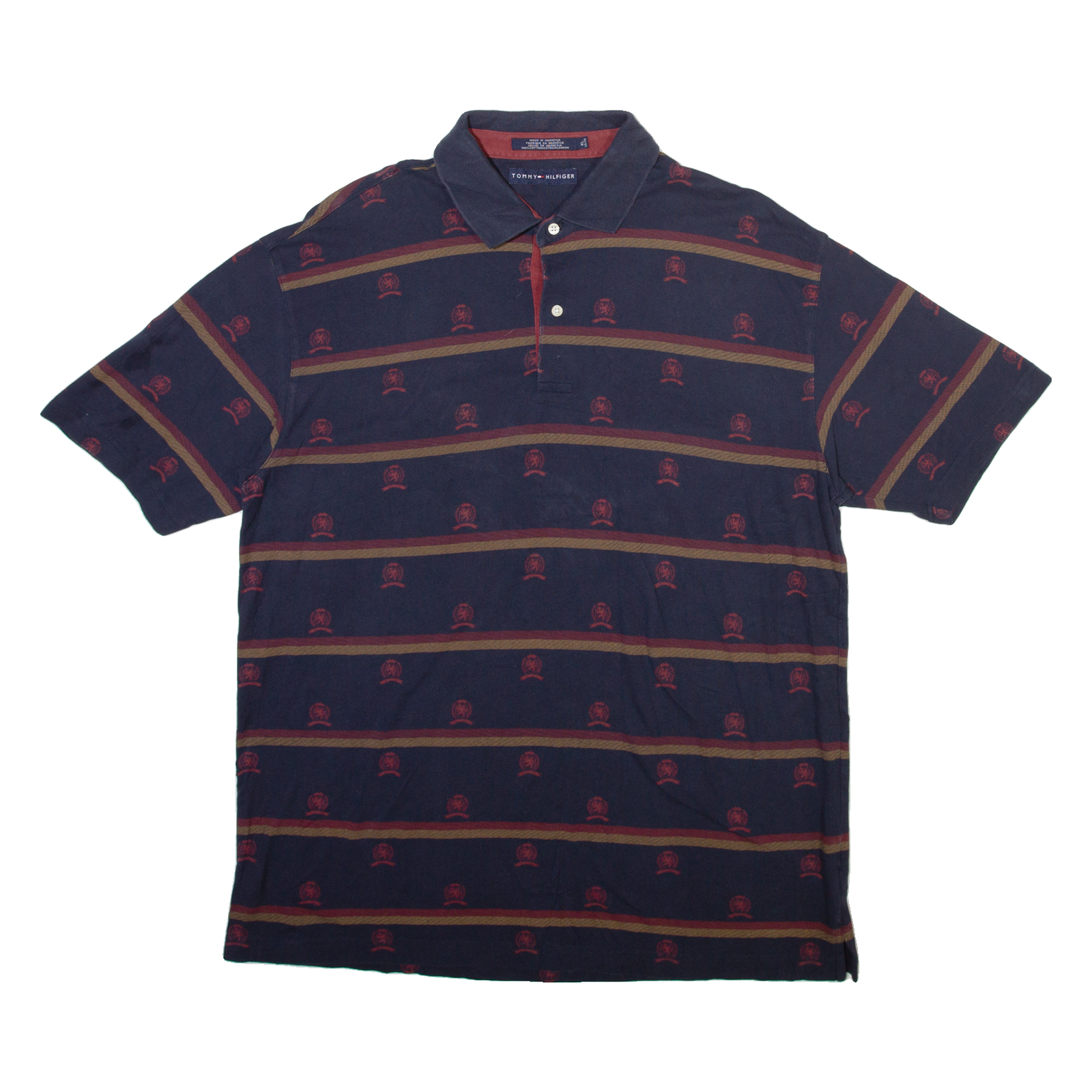 Buy TOMMY HILFIGER Mens Polo Shirt Blue Striped XL Refurbished - $28.59 TOMMY HILFIGER Mens Polo Shirt Blue Striped XL Refurbished - N/A refurbished available on Cerqular