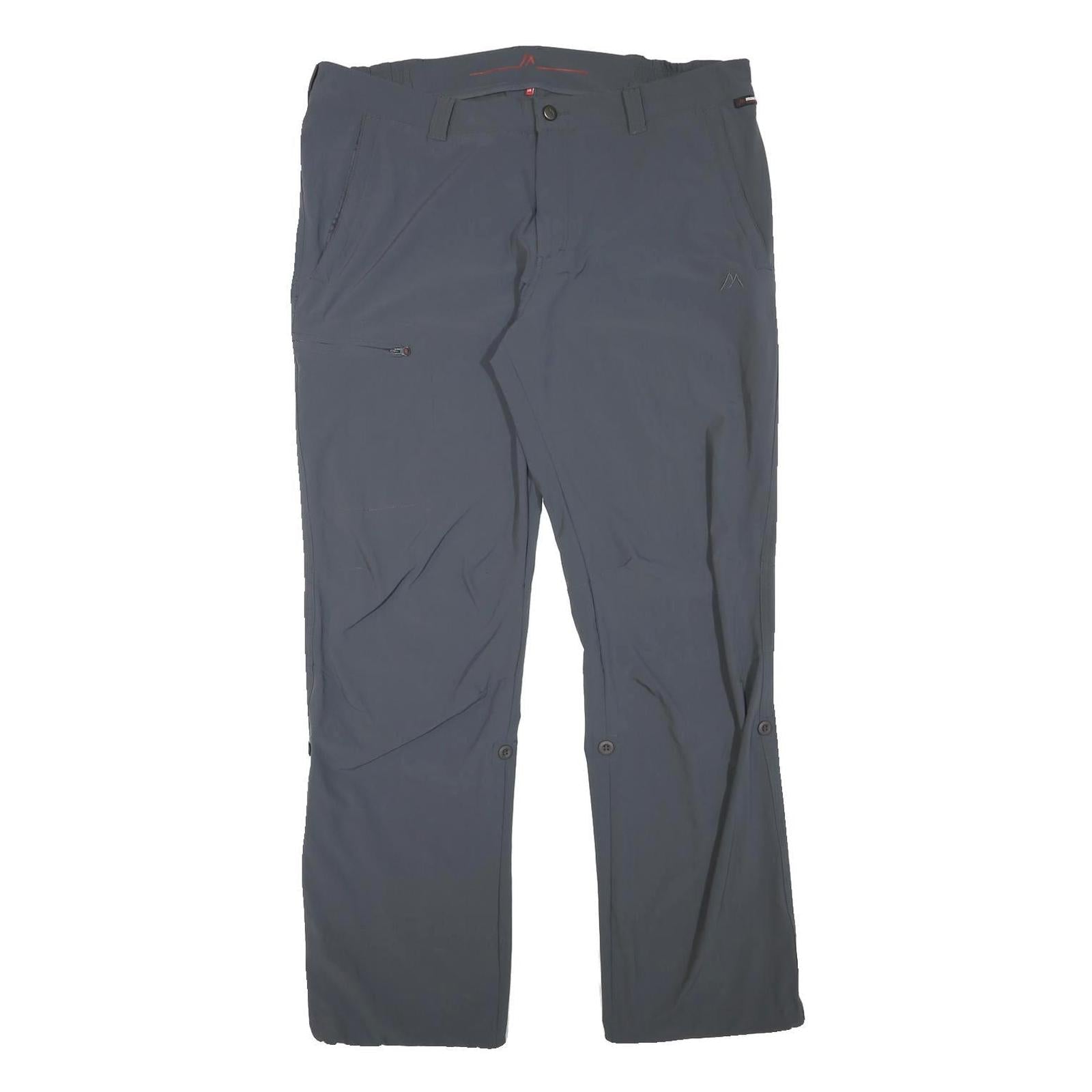 MAIER Mens Polyester Blend Blue Regular Straight Trousers W38 L32 Outdoor Casual Refurbished - N/A refurbished available on Cerqular