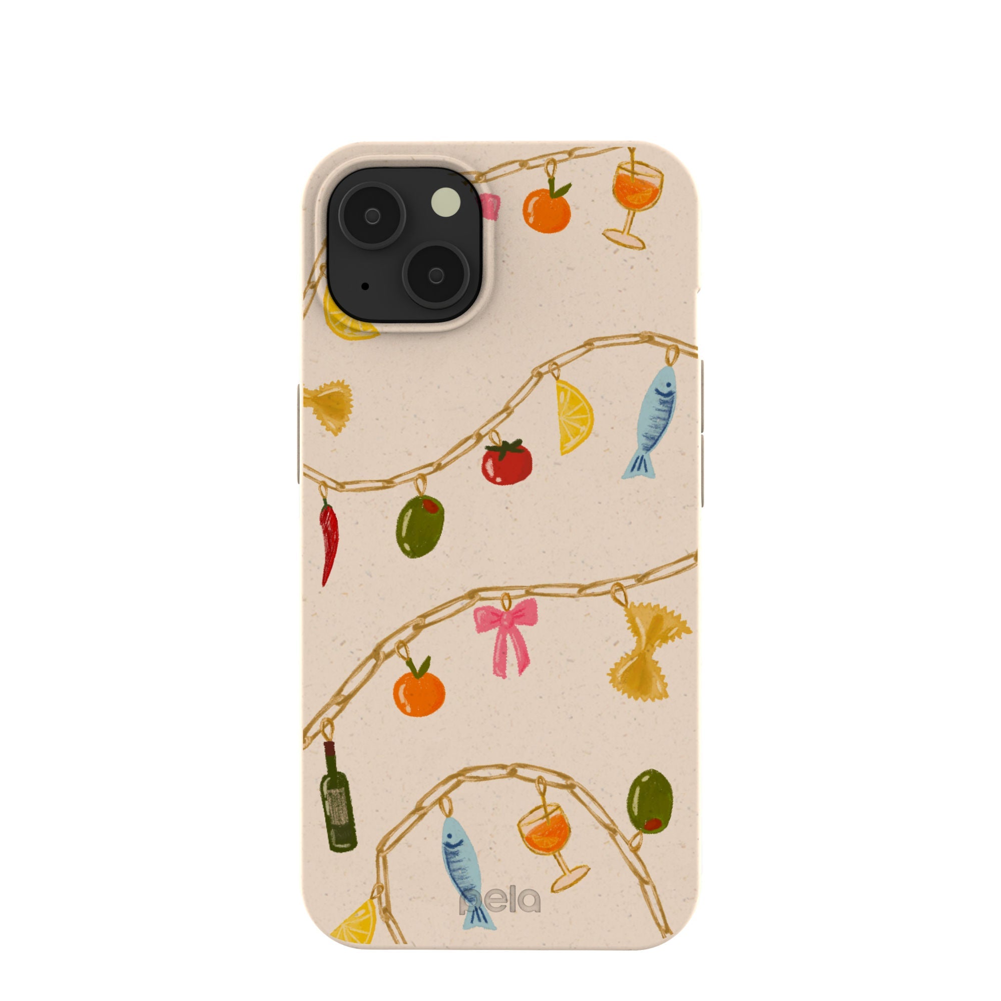 Seashell Dolce Summer iPhone 13 Case Refurbished - Pela Case refurbished available on Cerqular