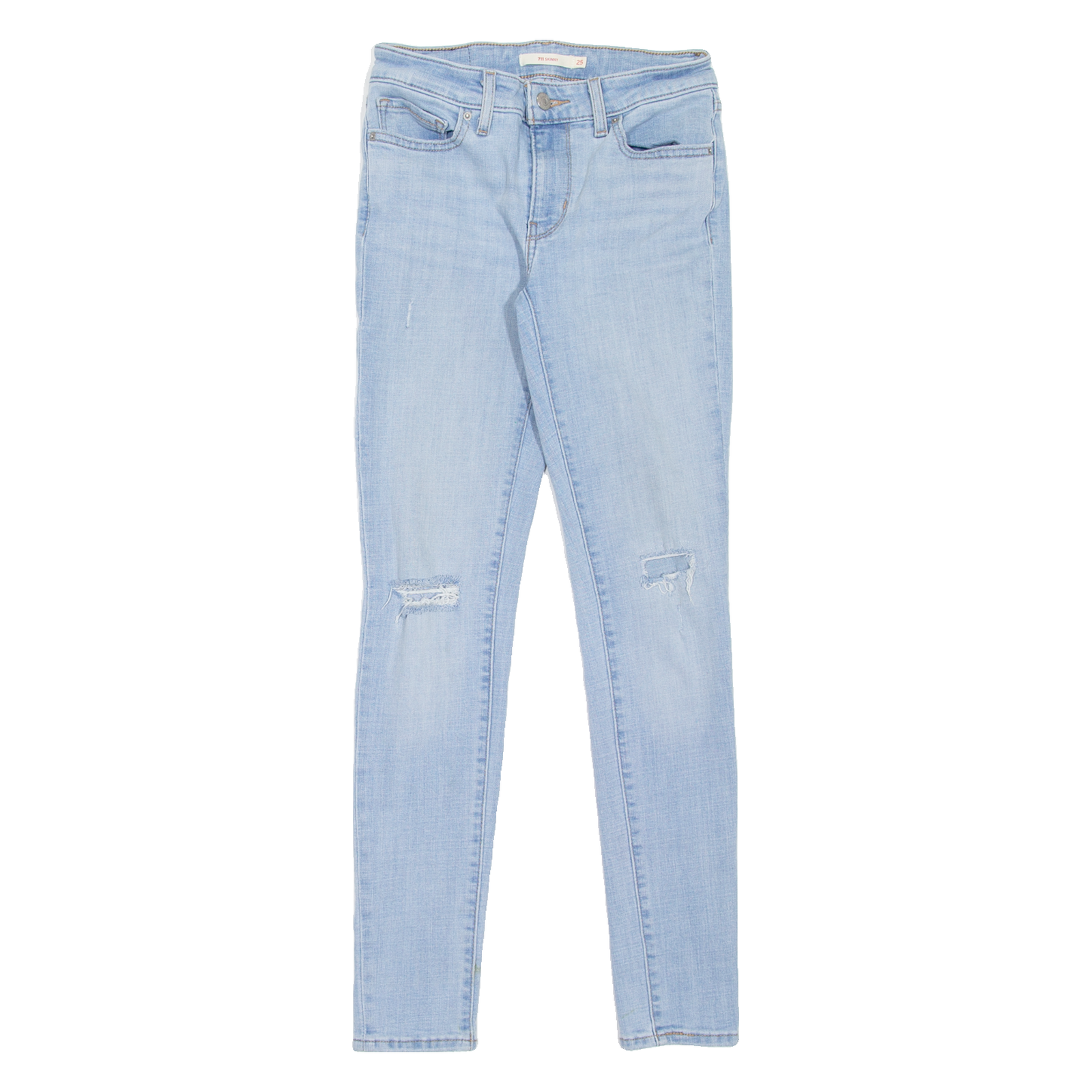 Buy LEVI'S 711 Distressed Womens Jeans Blue Slim Skinny Stone Wash W25 L30 Refurbished - $31.19 LEVI'S 711 Distressed Womens Jeans Blue Slim Skinny Stone Wash W25 L30 Refurbished - N/A refurbished available on Cerqular