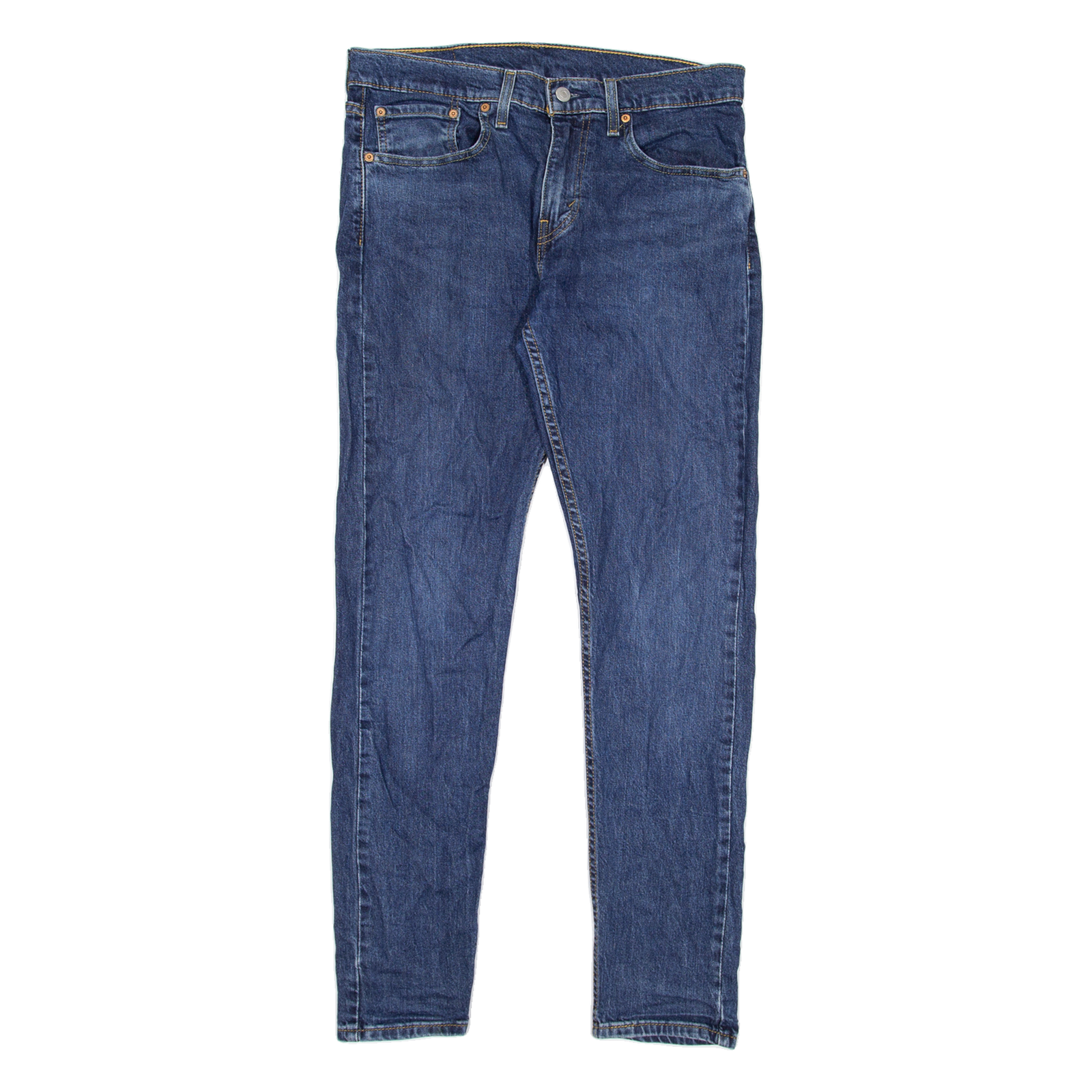 LEVI'S 512 Jeans Lo-Ball Mens Blue Slim Tapered W32 L31 Refurbished - N/A refurbished available on Cerqular