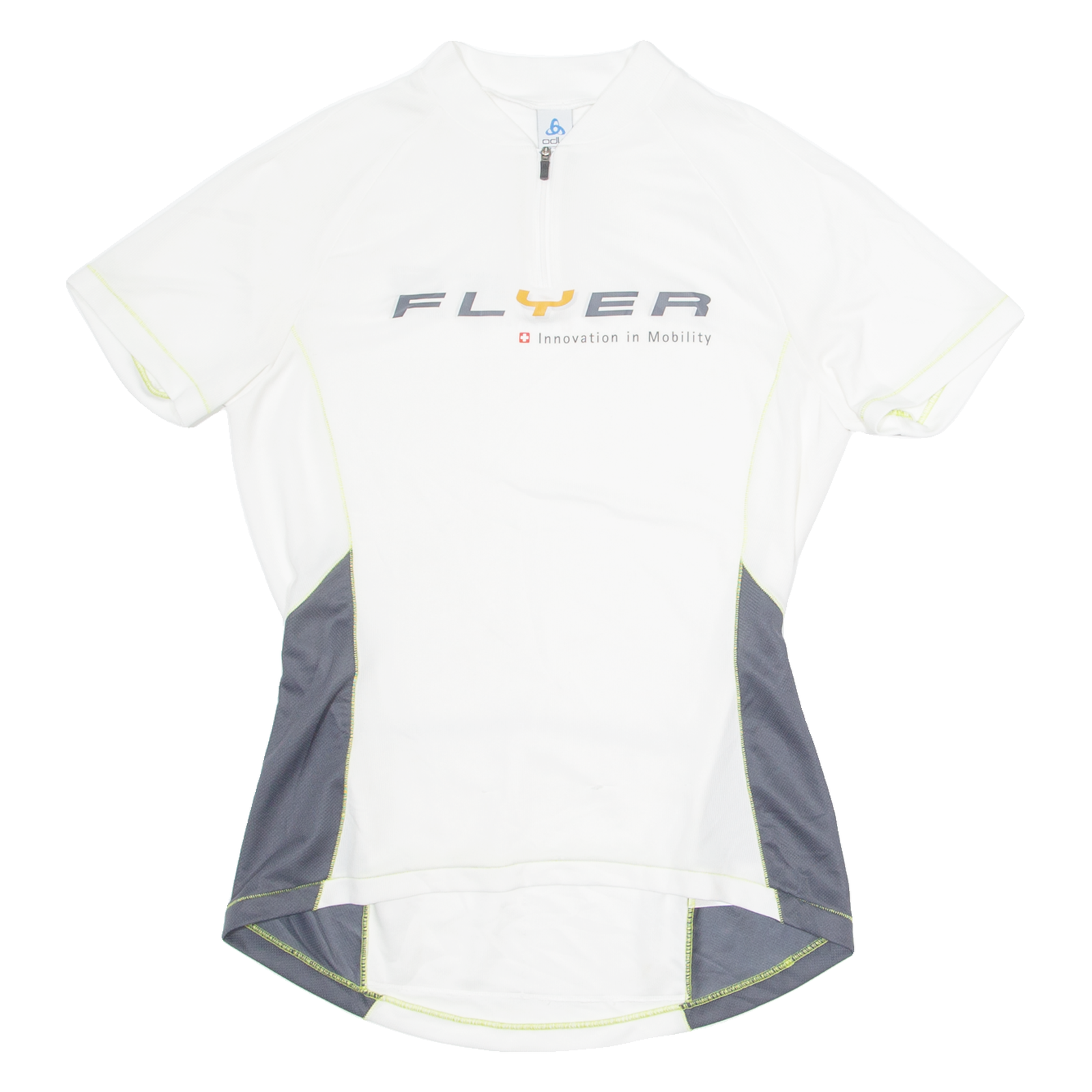 ODLO Cycling Womens Jersey White 1/4 Zip M Refurbished - N/A refurbished available on Cerqular