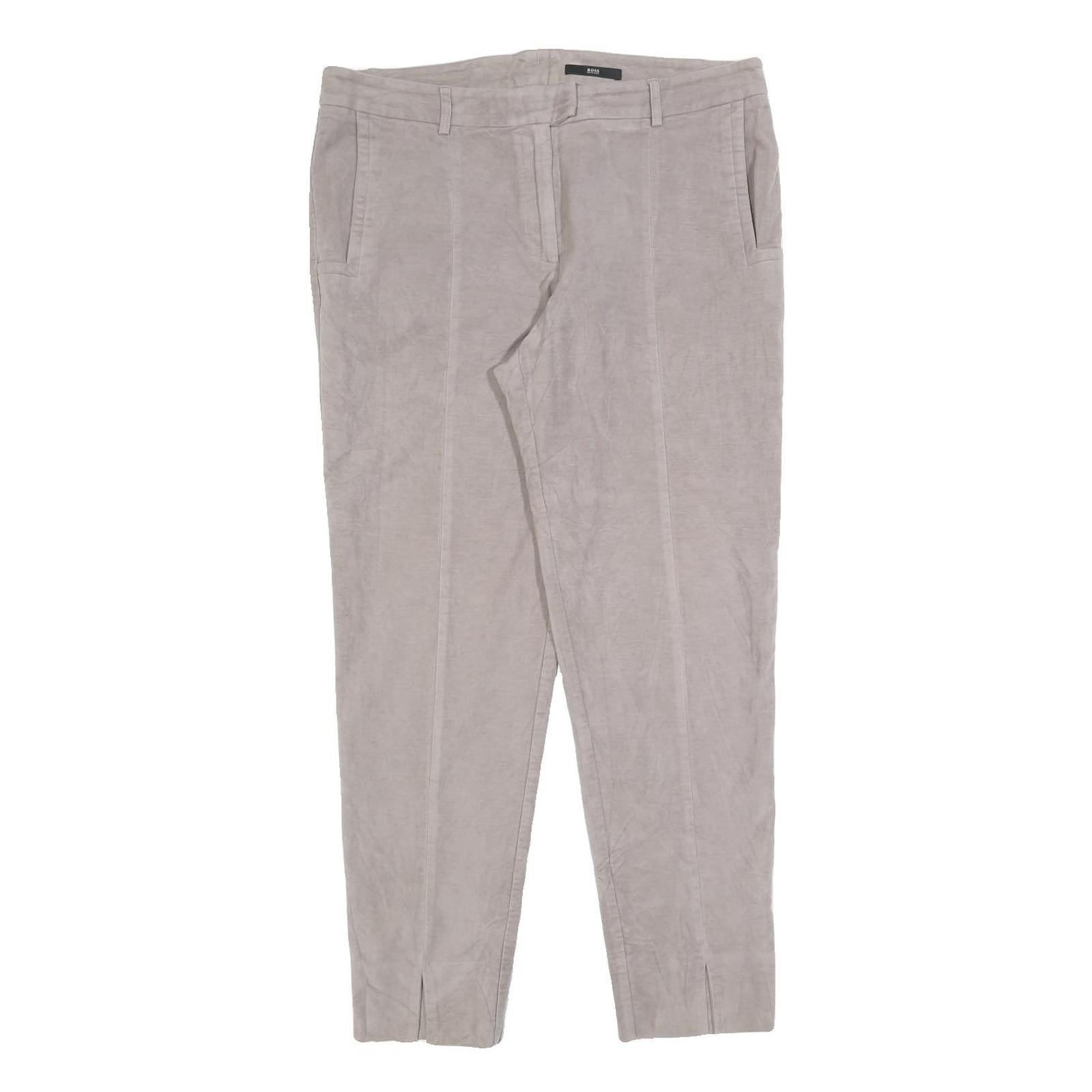 Buy BOSS HUGO BOSS Womens Polyester Blend Beige Slim Straight Trousers W34 L28 Refurbished - $35.09 BOSS HUGO BOSS Womens Polyester Blend Beige Slim Straight Trousers W34 L28 Refurbished - N/A refurbished available on Cerqular