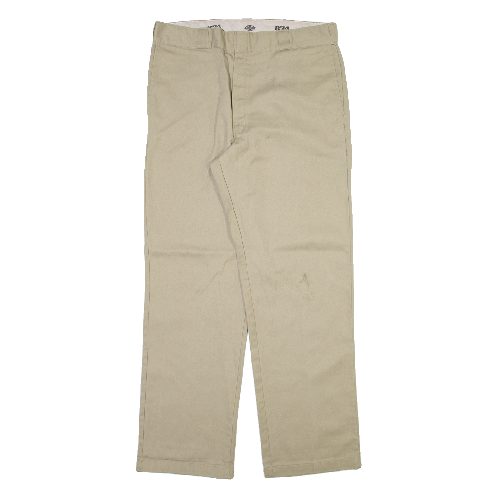 DICKIES 874 Workwear Mens Trousers Beige Regular Straight W36 L32 Refurbished - N/A refurbished available on Cerqular