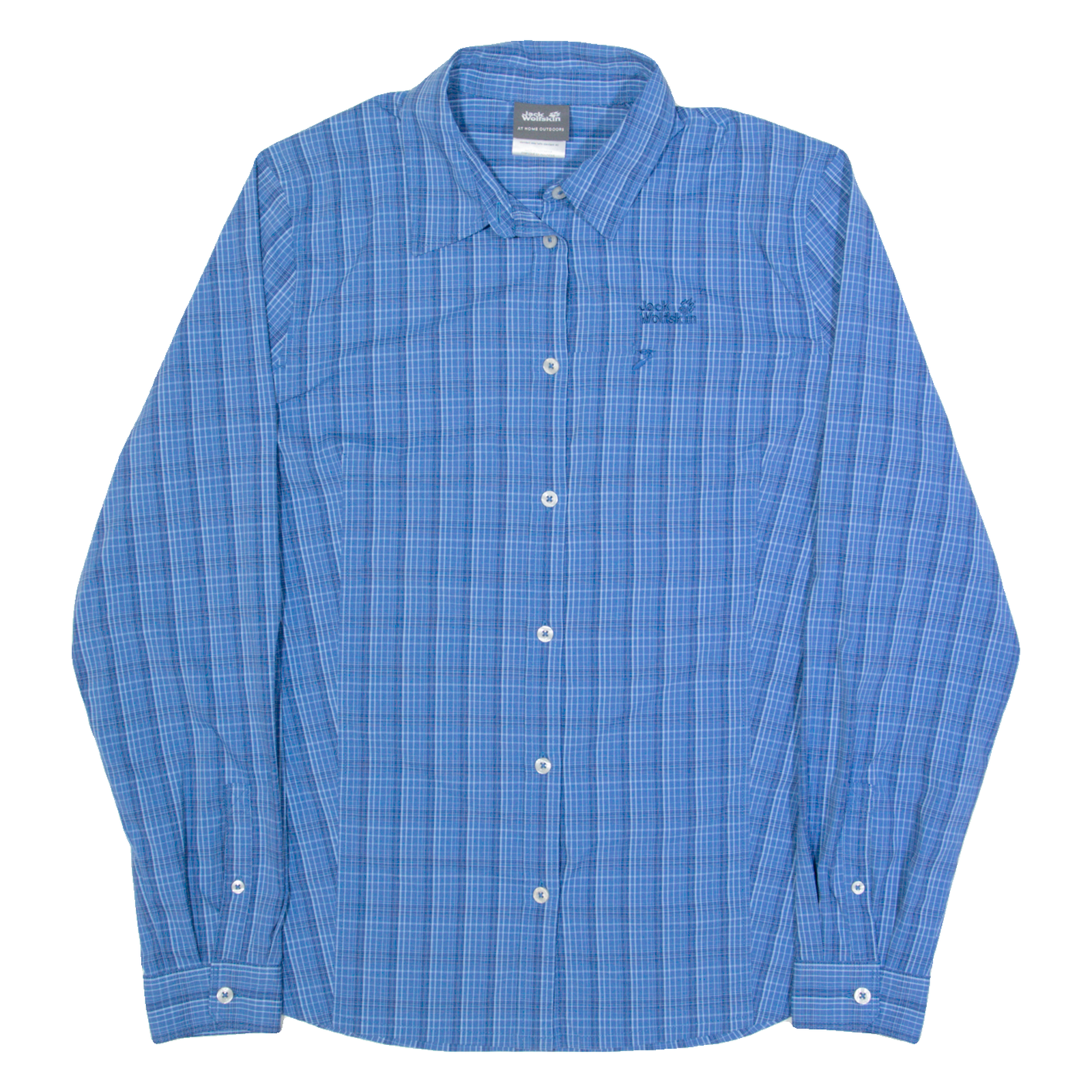Buy JACK WOLFSKIN Womens Shirt Blue Check Long Sleeve UK 12 Refurbished - $27.29 JACK WOLFSKIN Womens Shirt Blue Check Long Sleeve UK 12 Refurbished - N/A refurbished available on Cerqular