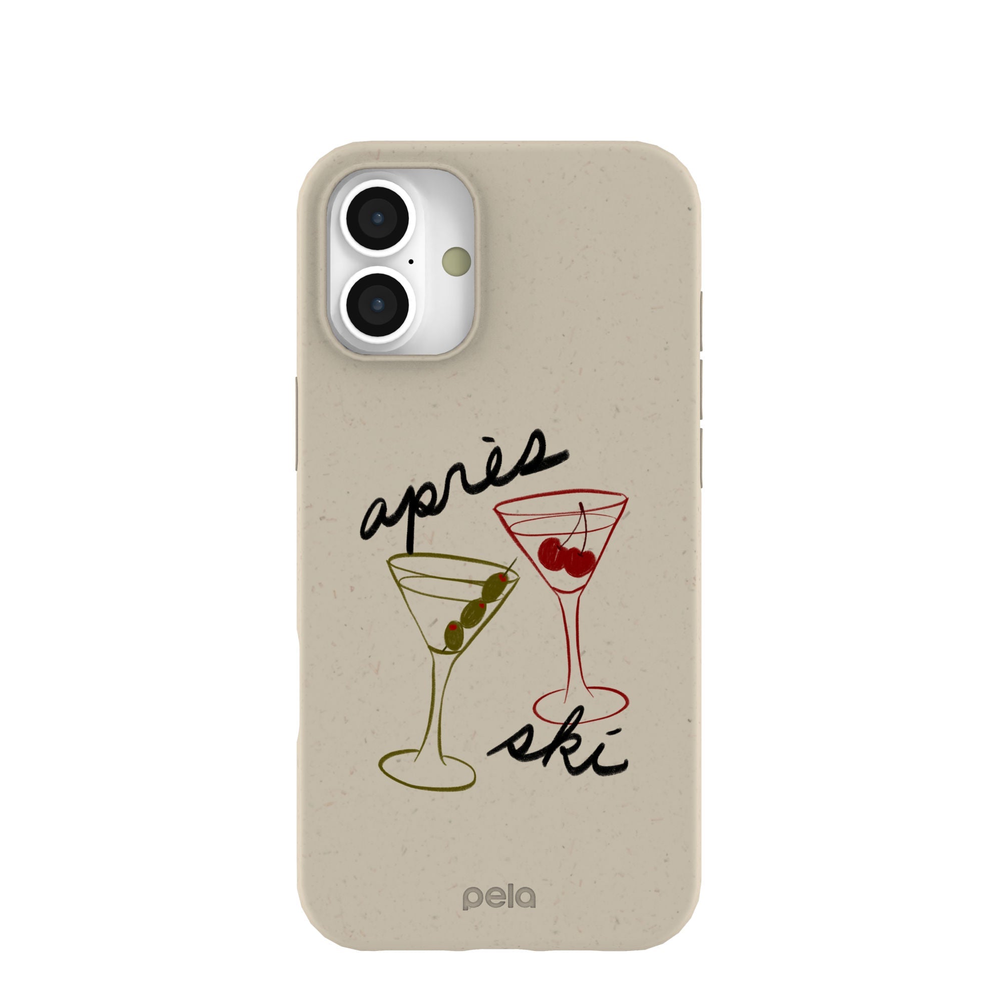 London Fog Apres Ski iPhone 16 Plus Case Refurbished - Pela Case refurbished available on Cerqular