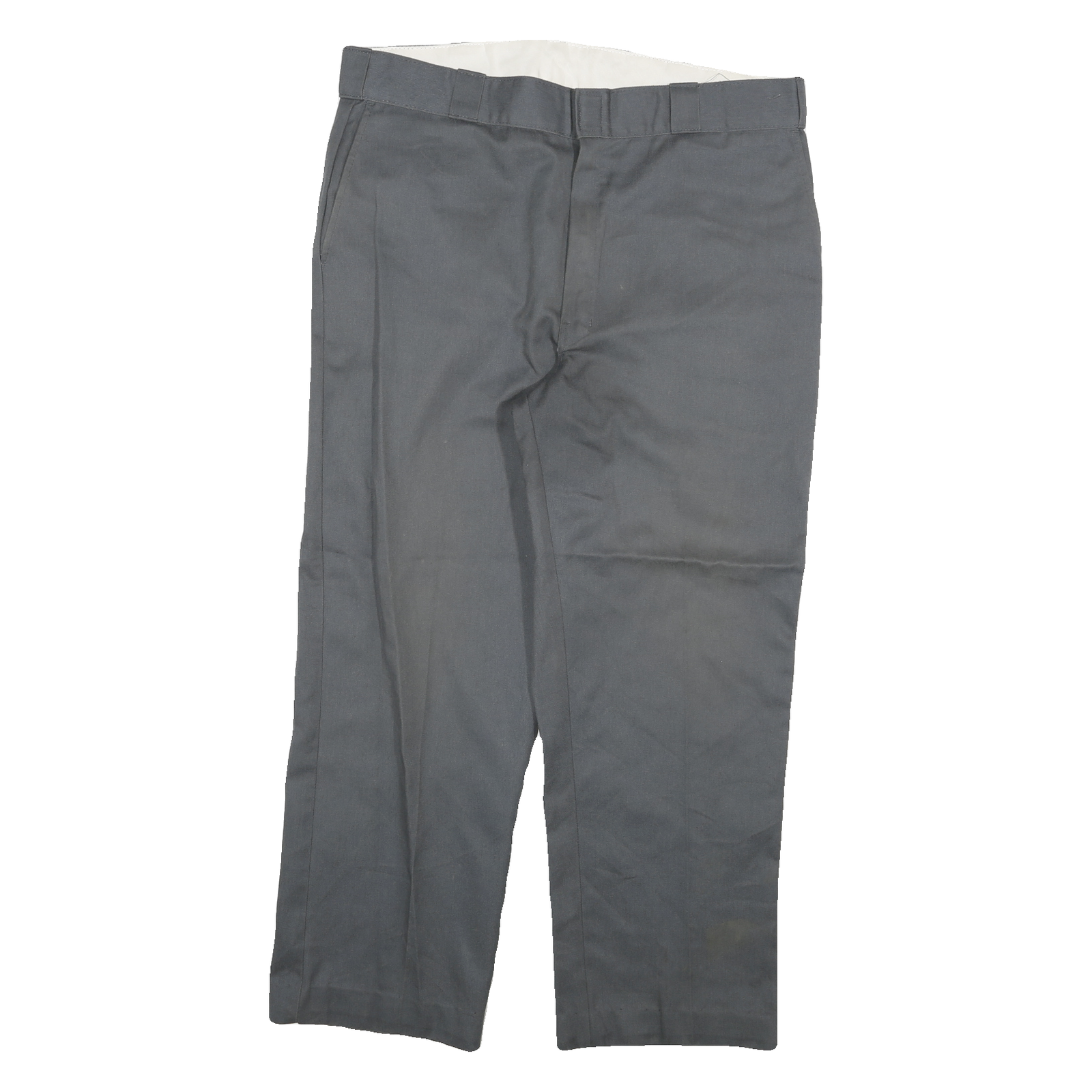 DICKIES Mens Cotton Blend Black Regular Straight Trousers W34 L27 Workwear Zip Refurbished - N/A refurbished available on Cerqular