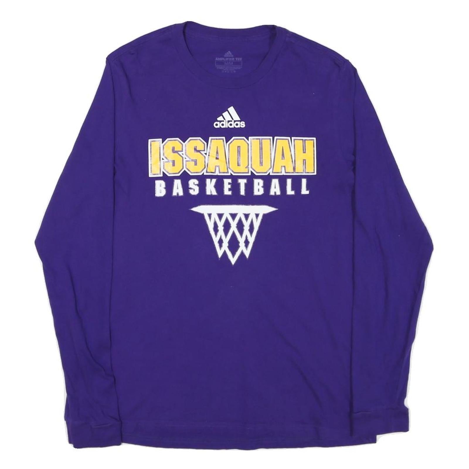 Buy ADIDAS Mens Purple & Yellow Issaquah Basketball Graphic Long Sleeve Crew Neck Refurbished - $24.69 ADIDAS Mens Purple & Yellow Issaquah Basketball Graphic Long Sleeve Crew Neck Refurbished - N/A refurbished available on Cerqular