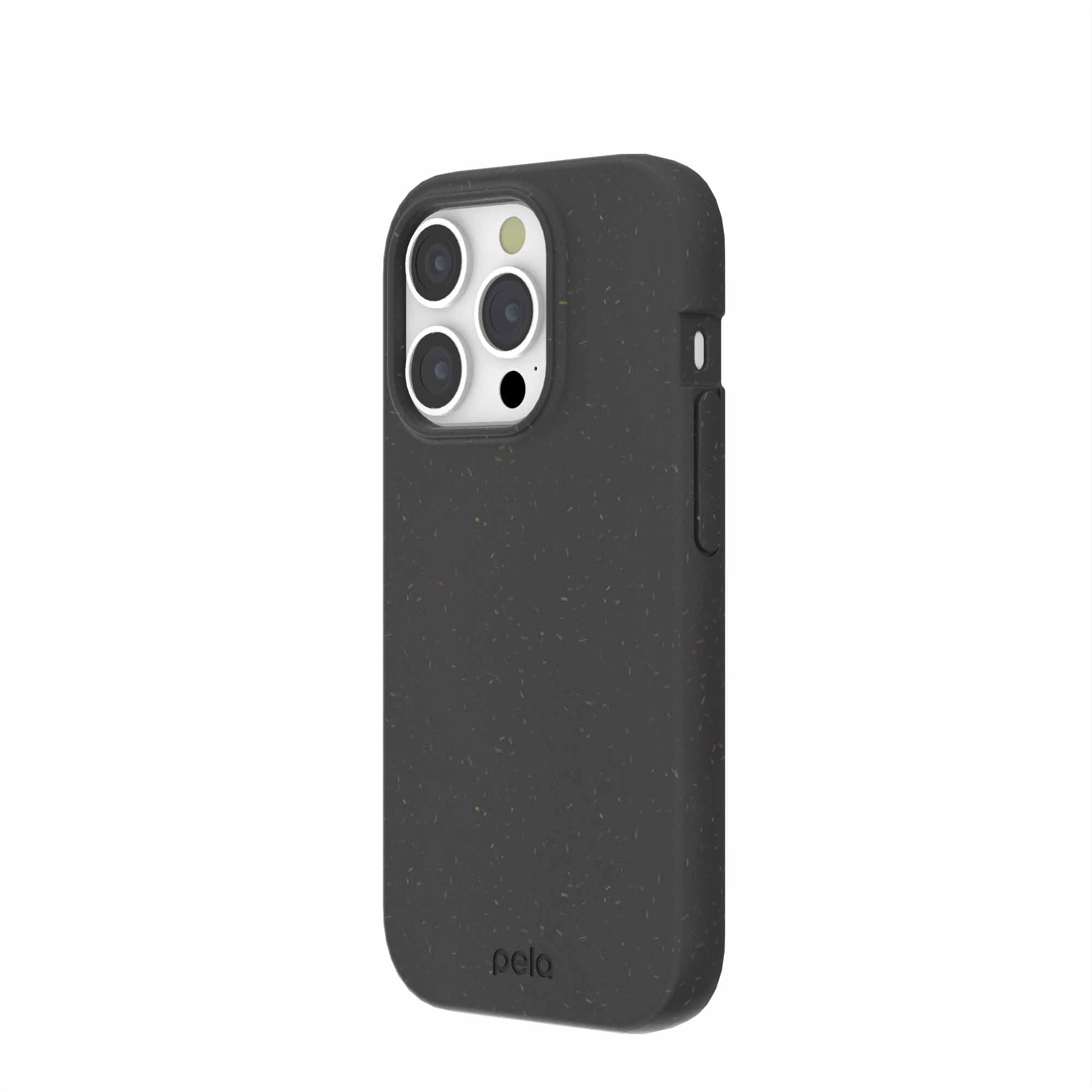 Black iPhone 15 Pro Case Refurbished - Pela Case refurbished available on Cerqular