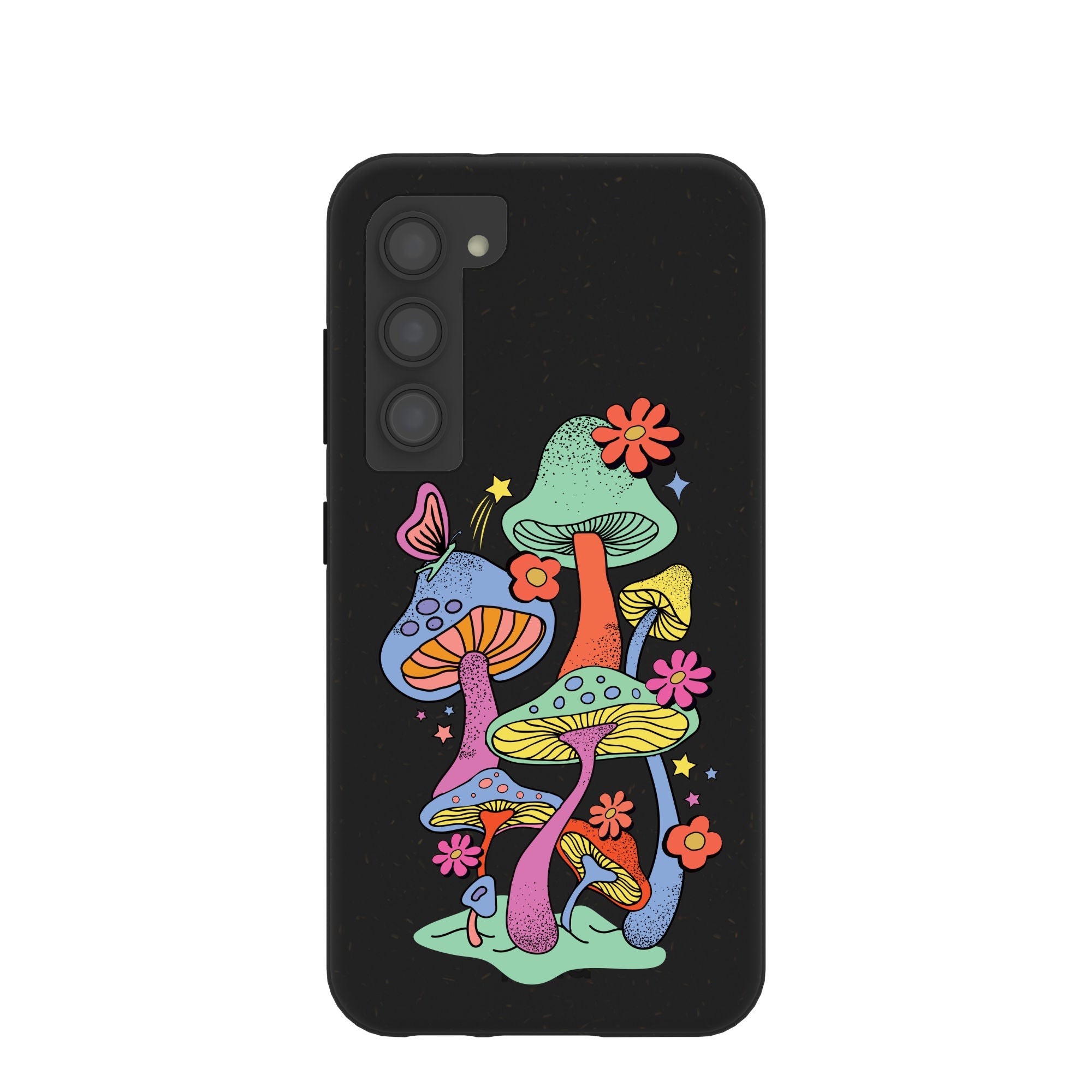 Black Magical Forest Samsung Galaxy S23 Case Refurbished - Pela Case refurbished available on Cerqular