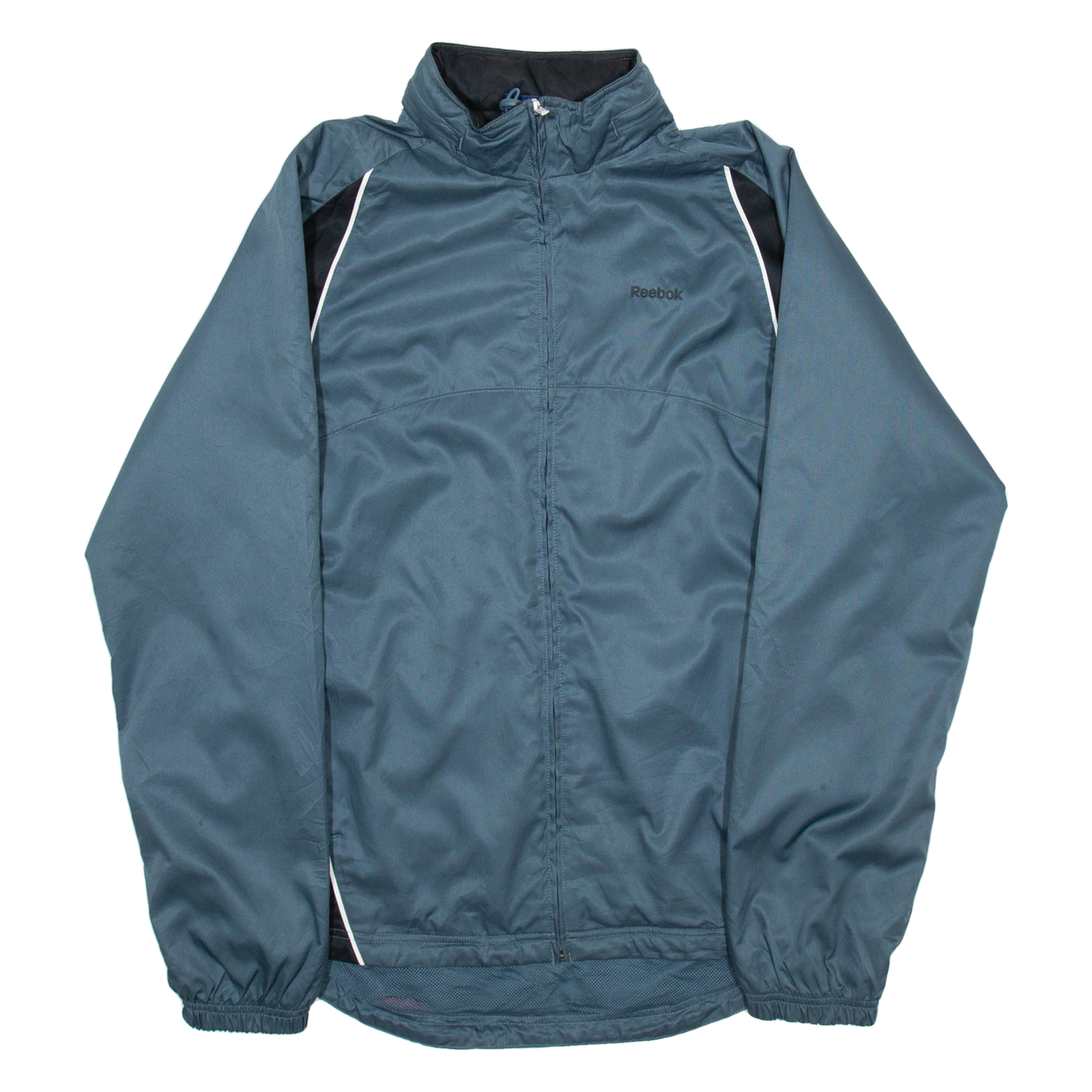 REEBOK Mens Track Jacket Blue M Refurbished - N/A refurbished available on Cerqular