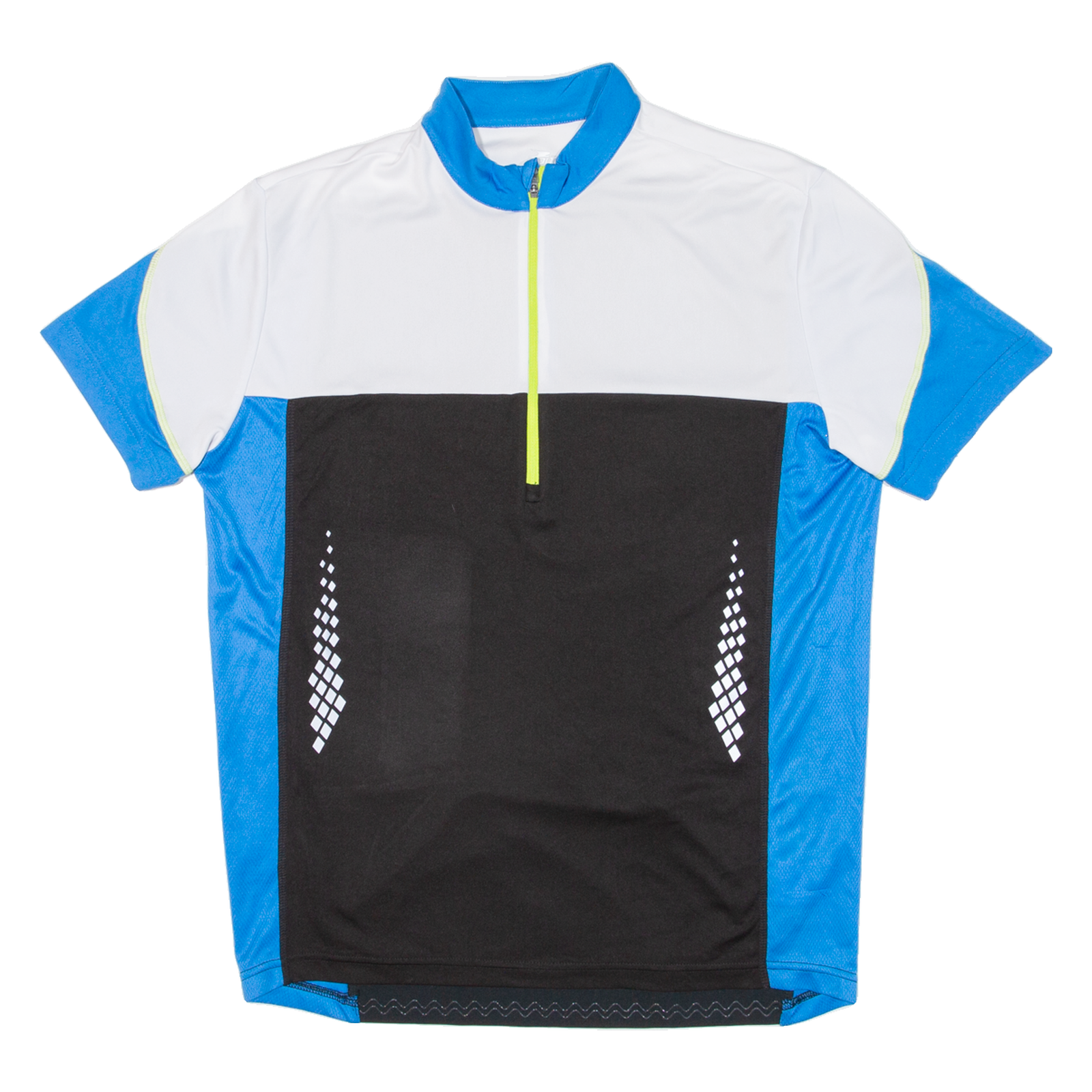 CRANE Cycling Mens Jersey Blue 1/2 Zip XL Refurbished - N/A refurbished available on Cerqular