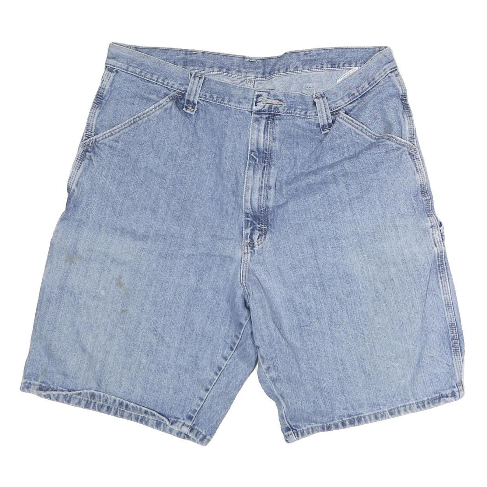 Buy WRANGLER Mens Shorts Blue Denim Casual M W34 Cotton Classic Fit Refurbished - $22.09 WRANGLER Mens Shorts Blue Denim Casual M W34 Cotton Classic Fit Refurbished - N/A refurbished available on Cerqular