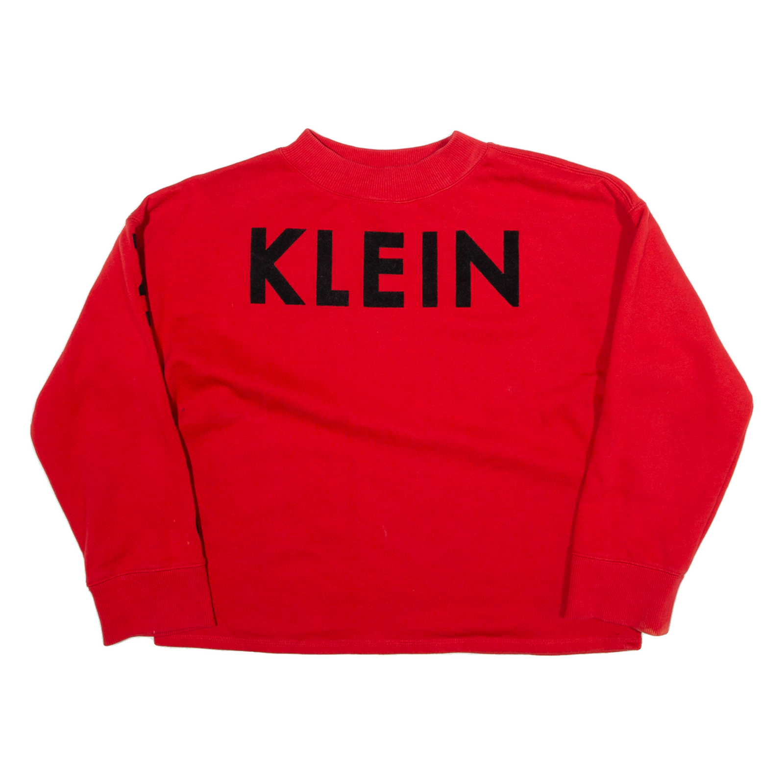 CALVIN KLEIN JEANS Womens Sweatshirt Red M Refurbished - N/A refurbished available on Cerqular