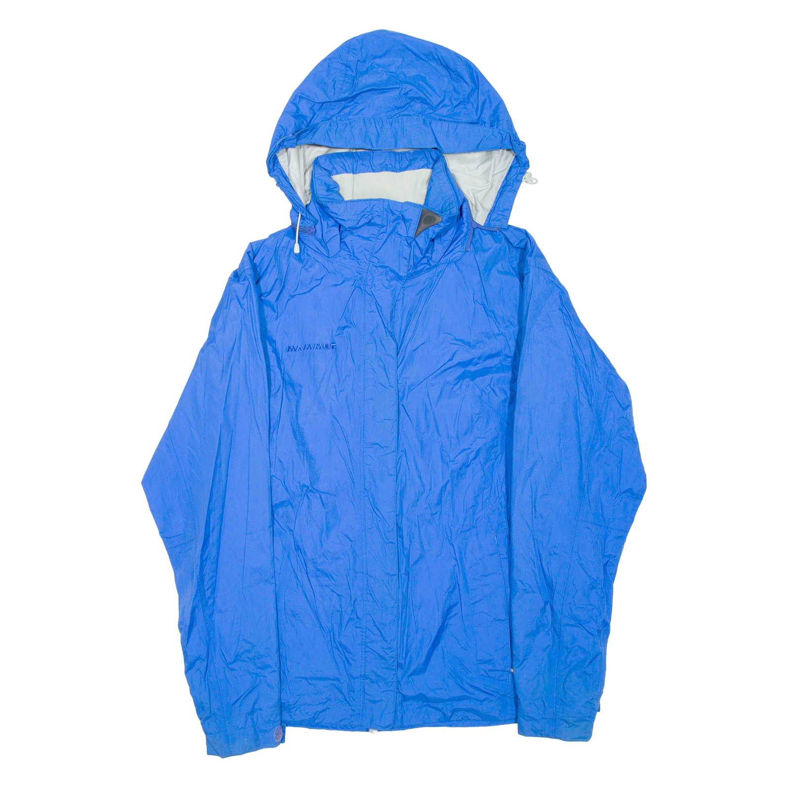 MAMMUT Womens Rain Jacket Blue Hooded S Refurbished - N/A refurbished available on Cerqular