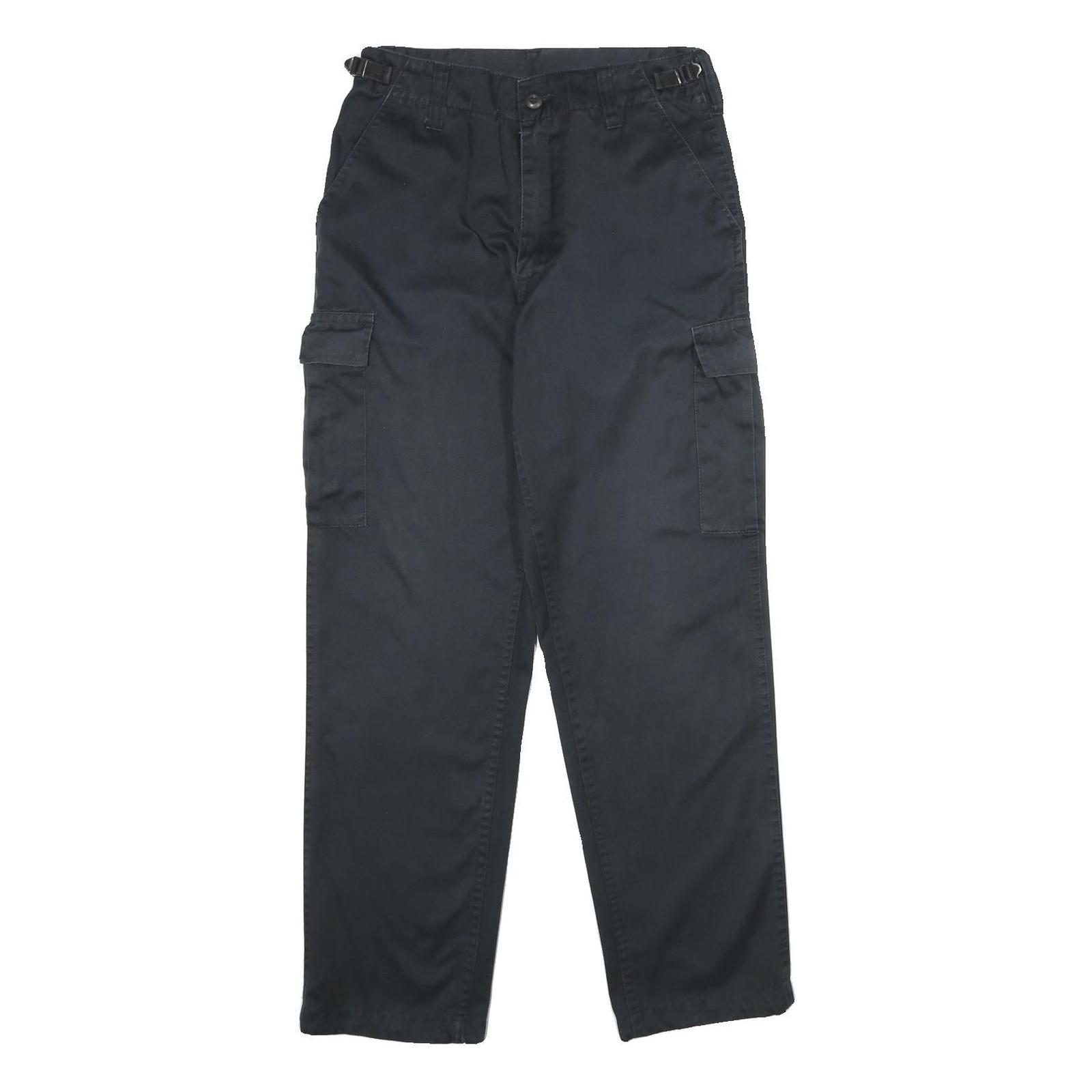 Buy U.S.N. INTERNATIONAL Mens Black Regular Fit Straight Leg Trousers W29 L30 Cargo Refurbished - $23.39 U.S.N. INTERNATIONAL Mens Black Regular Fit Straight Leg Trousers W29 L30 Cargo Refurbished - N/A refurbished available on Cerqular