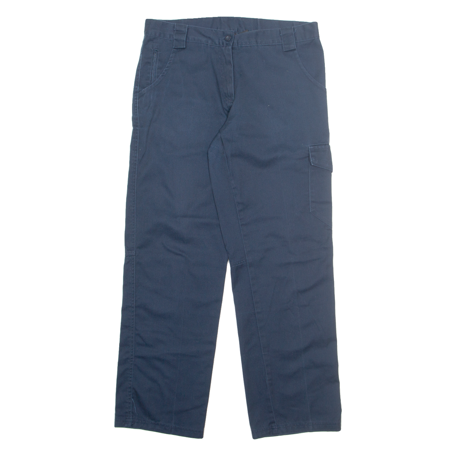 DICKIES Cargo Womens Trousers Blue Regular Straight W32 L30 Refurbished - N/A refurbished available on Cerqular