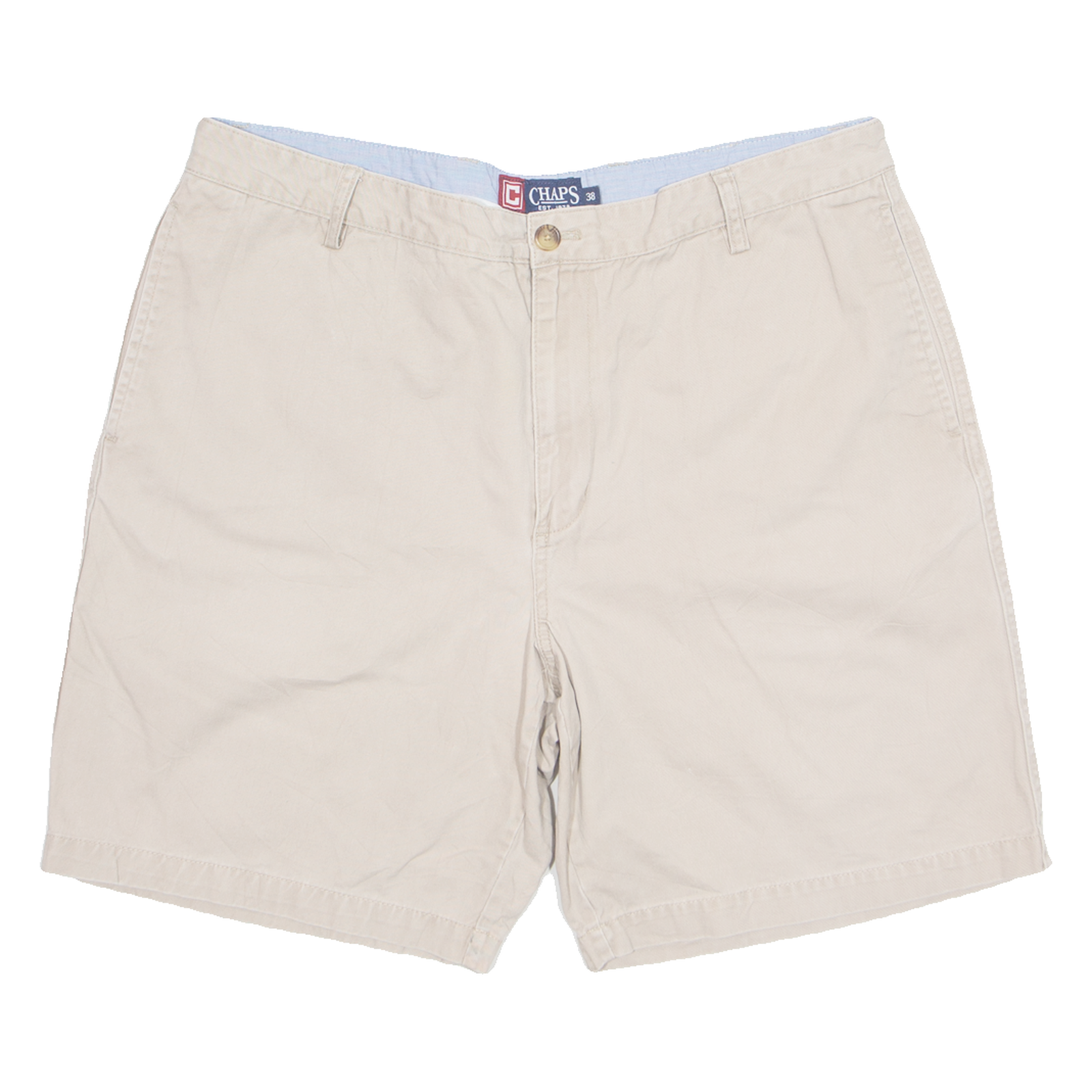 CHAPS Mens Chino Shorts Beige XL W37 Refurbished - N/A refurbished available on Cerqular