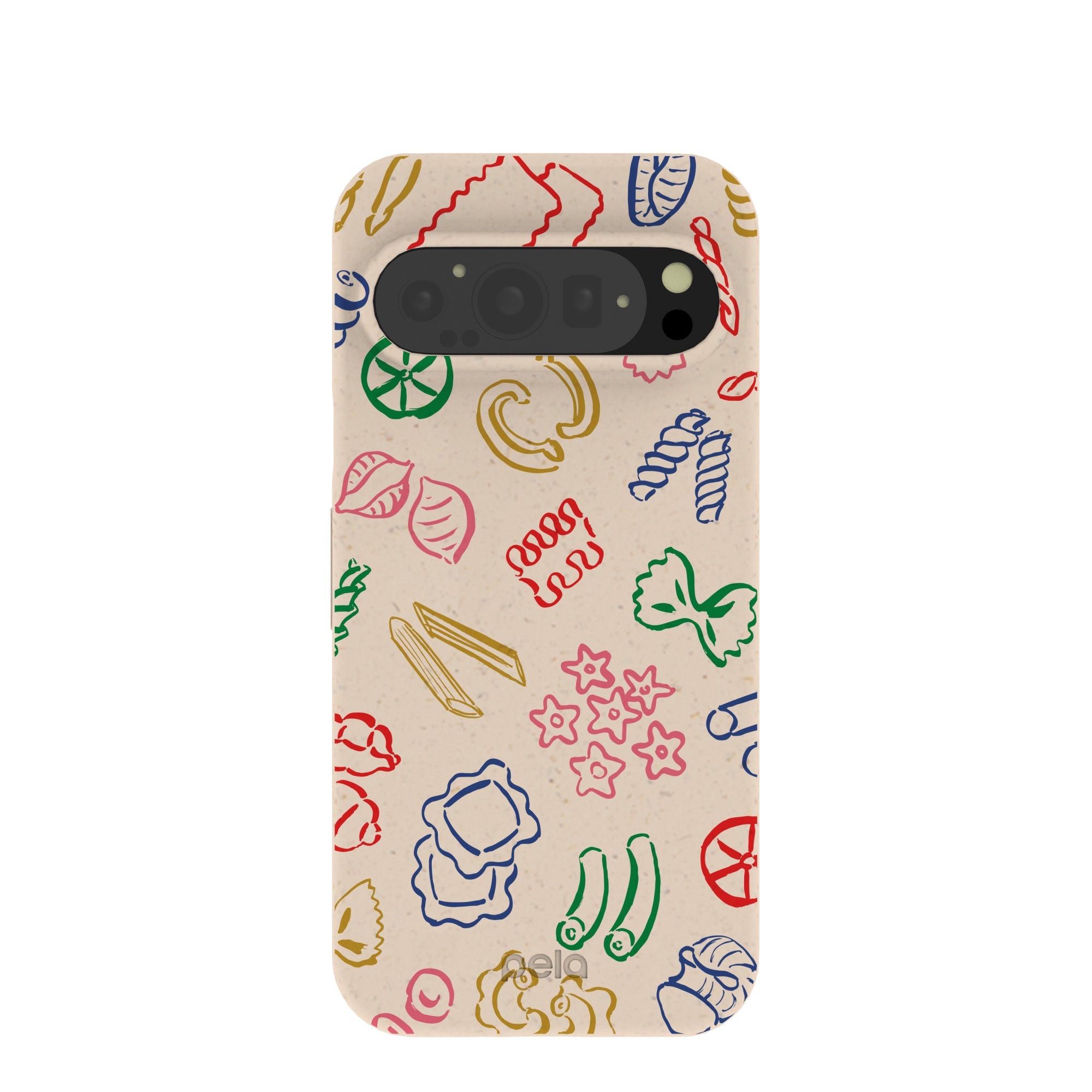Seashell Carbs Google Pixel 9/9 Pro Case Refurbished - Pela Case refurbished available on Cerqular