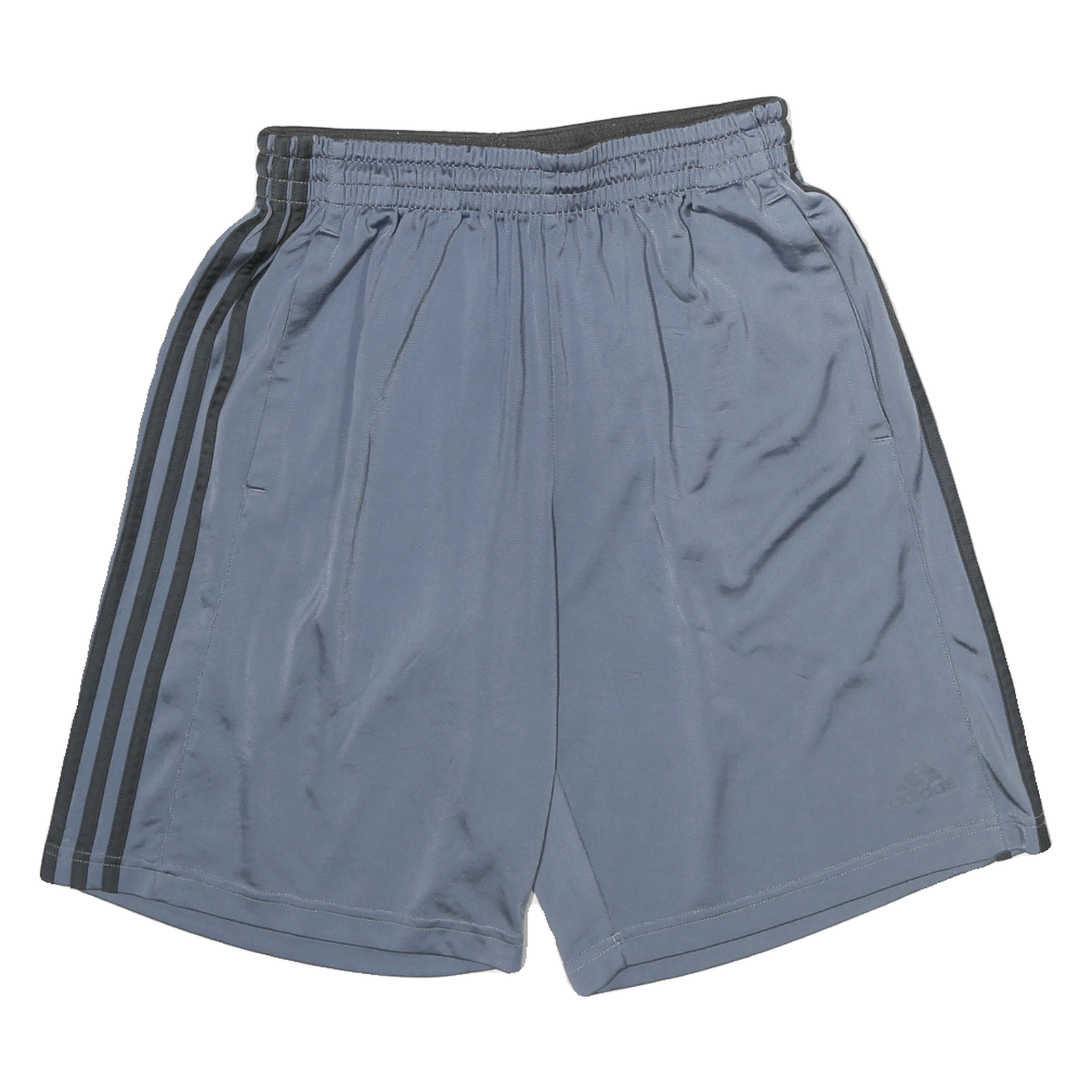 Buy ADIDAS Mens Grey & Black Sports Shorts M W24 Polyester Blend Comfortable Fit Refurbished - $25.99 ADIDAS Mens Grey & Black Sports Shorts M W24 Polyester Blend Comfortable Fit Refurbished - N/A refurbished available on Cerqular