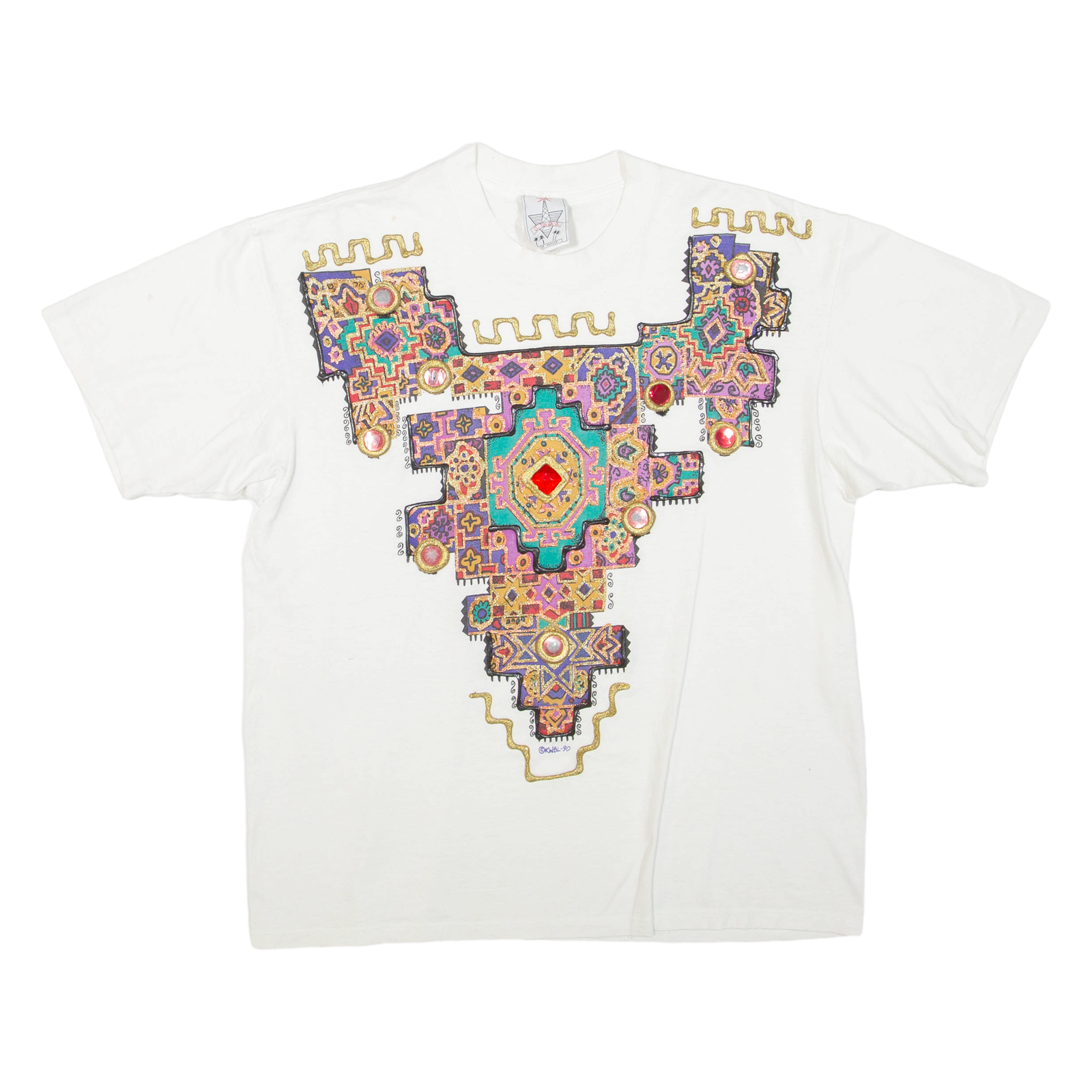 KWBL Mens T-Shirt White L Refurbished - N/A refurbished available on Cerqular
