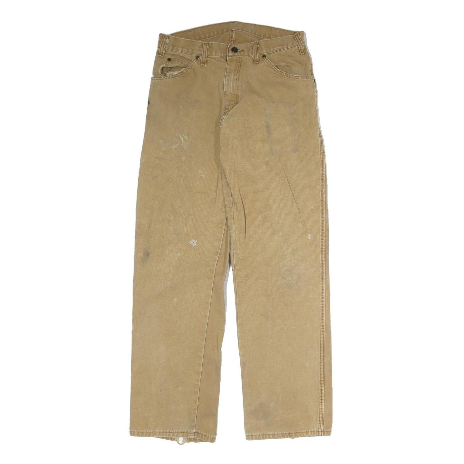 Buy DICKIES Mens Regular Fit Workwear Beige Denim Jeans W32 L32 Durable Zip Closure Refurbished - $31.19 DICKIES Mens Regular Fit Workwear Beige Denim Jeans W32 L32 Durable Zip Closure Refurbished - N/A refurbished available on Cerqular