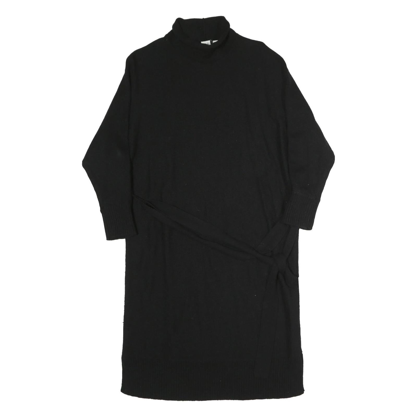 GAP Womens Black Cotton Roll Neck Sweater Dress Knit Long Sleeve S Comfortable Refurbished - N/A refurbished available on Cerqular