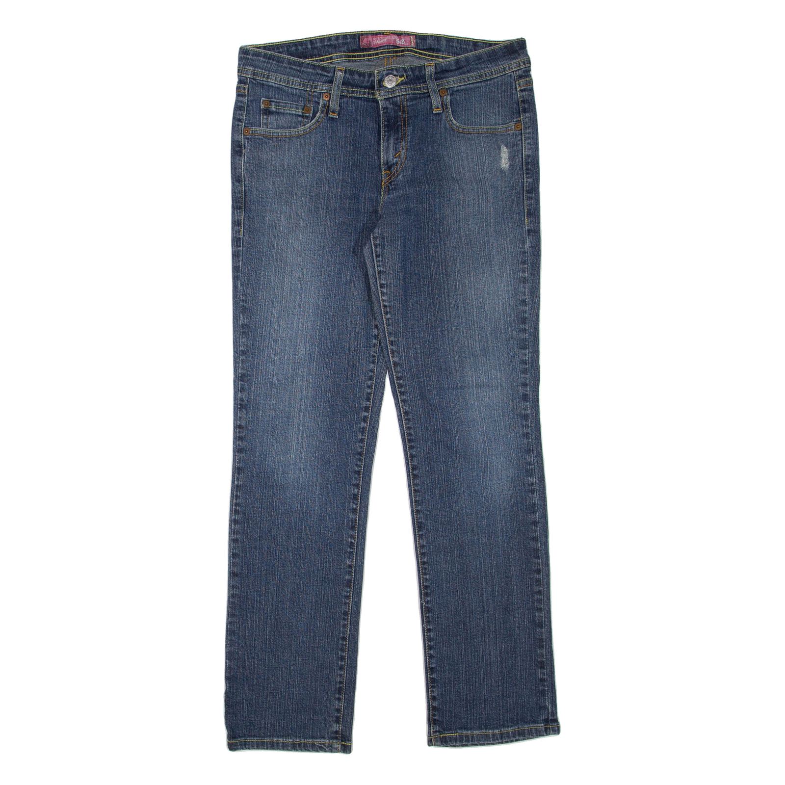 LEVI'S Superlow Womens Jeans Blue Regular Straight Acid Wash W30 L28 Refurbished - N/A refurbished available on Cerqular