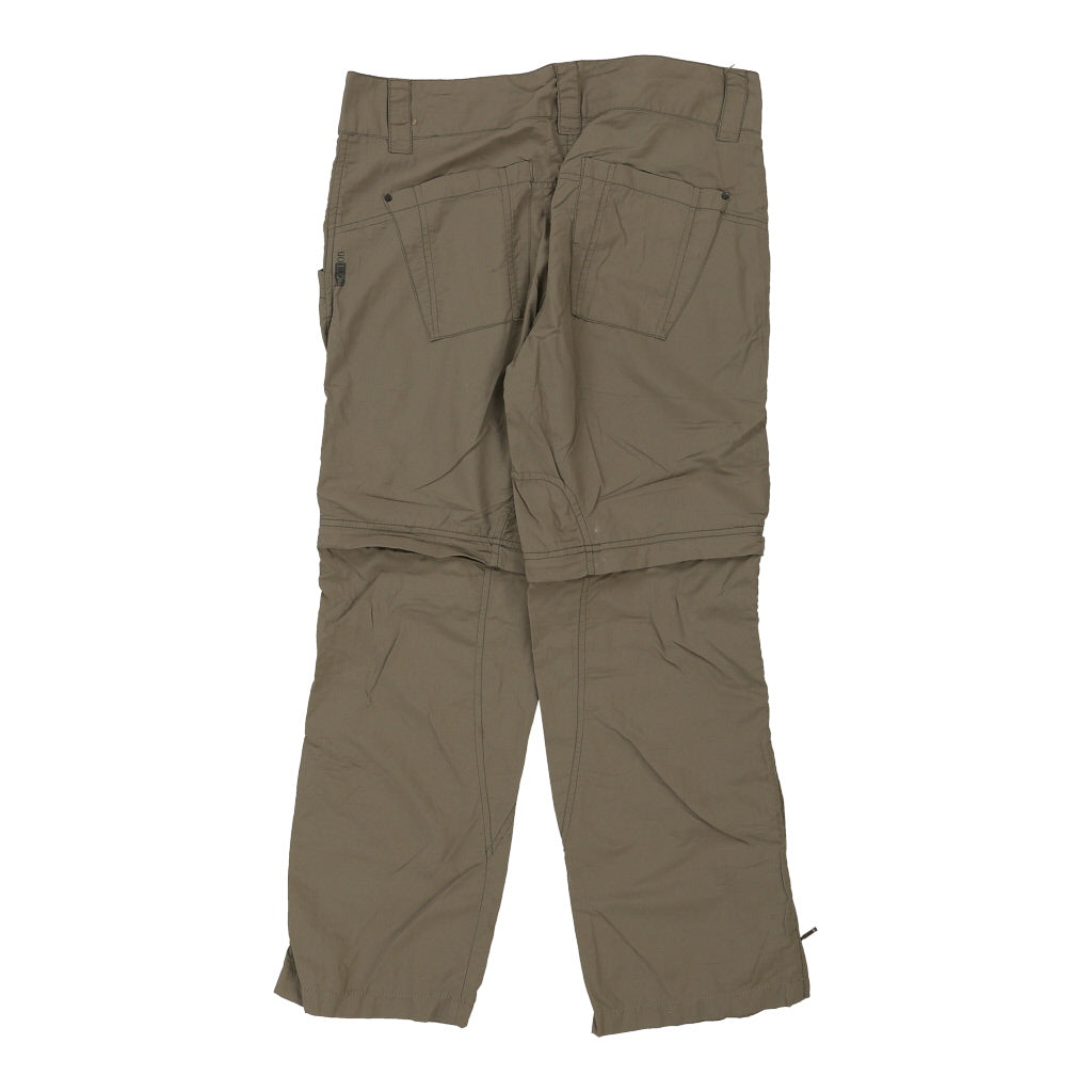Salewa Trousers - Medium Khaki Cotton Refurbished - Thrifted (note: this is a term often used to describe second- refurbished available on Cerqular