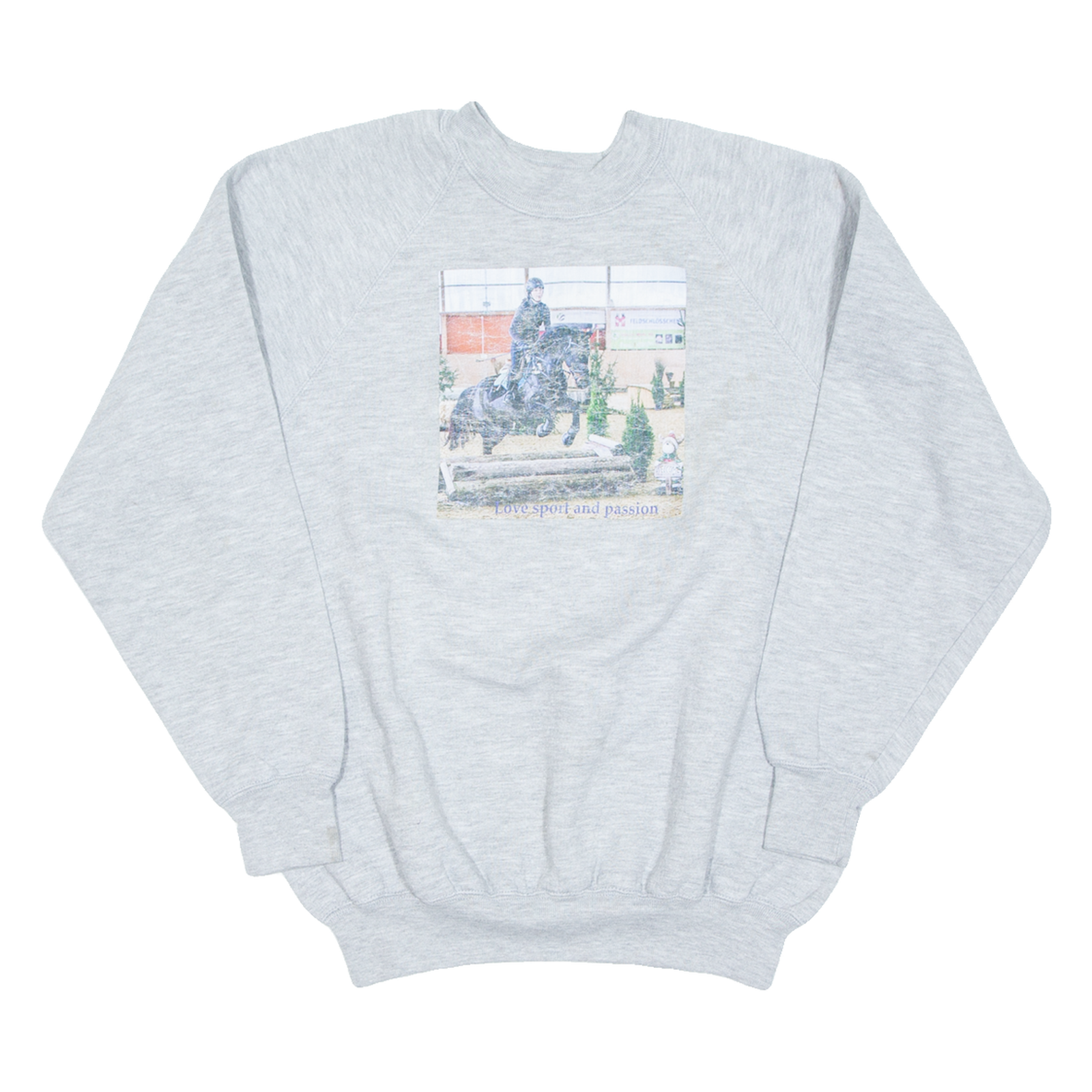 Buy RUSSELL ATHLETIC Love Sport And Passion Womens Sweatshirt Grey M Refurbished - $28.59 RUSSELL ATHLETIC Love Sport And Passion Womens Sweatshirt Grey M Refurbished - N/A refurbished available on Cerqular