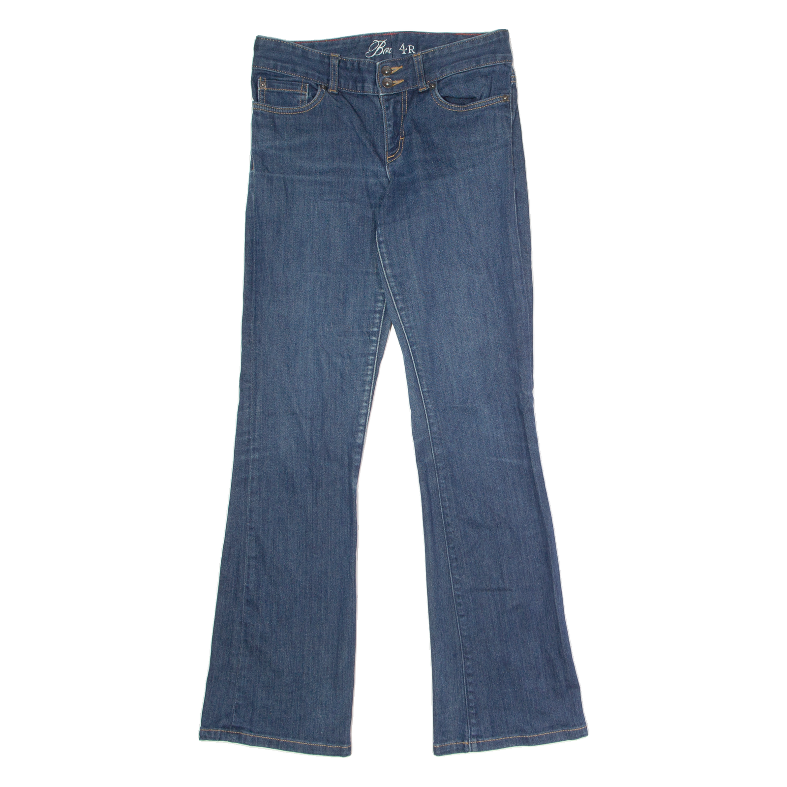 TOMMY HILFIGER Womens Jeans Blue Regular Flared W30 L32 Refurbished - N/A refurbished available on Cerqular