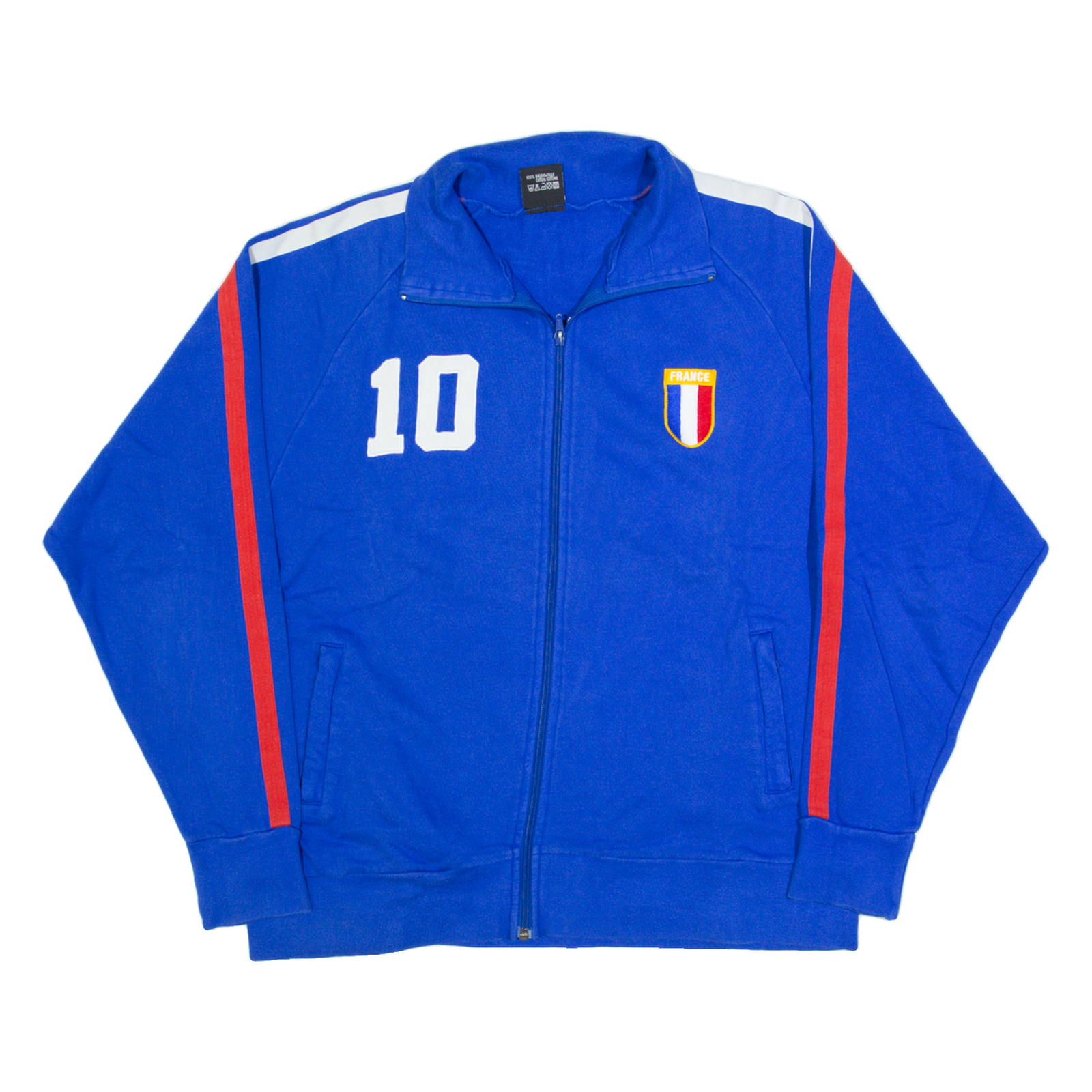 YES OR NO France Mens Track Jacket Blue L Refurbished - N/A refurbished available on Cerqular