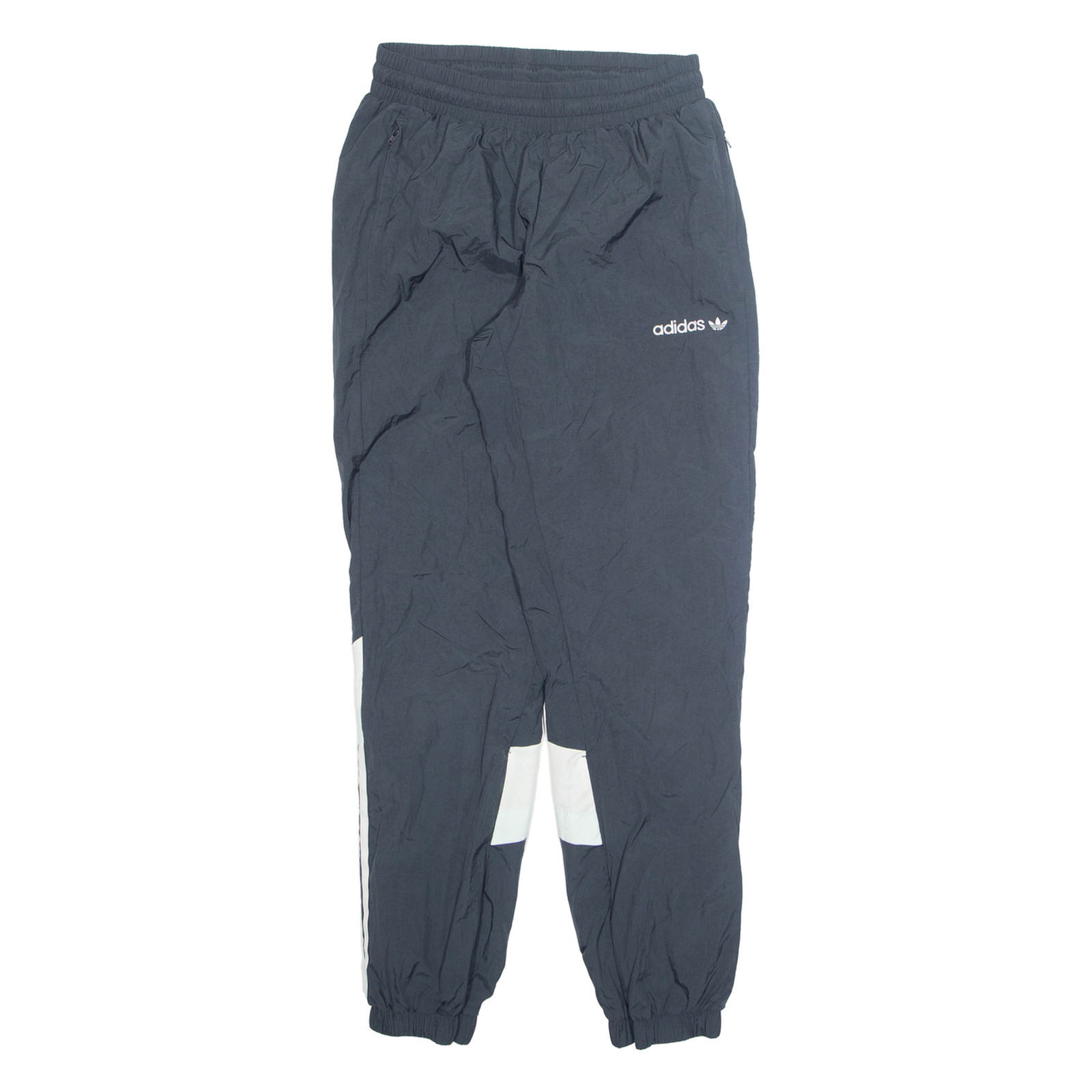 Buy ADIDAS Mens Track Pants Grey Tapered S W26 L30 Refurbished - $23.39 ADIDAS Mens Track Pants Grey Tapered S W26 L30 Refurbished - N/A refurbished available on Cerqular