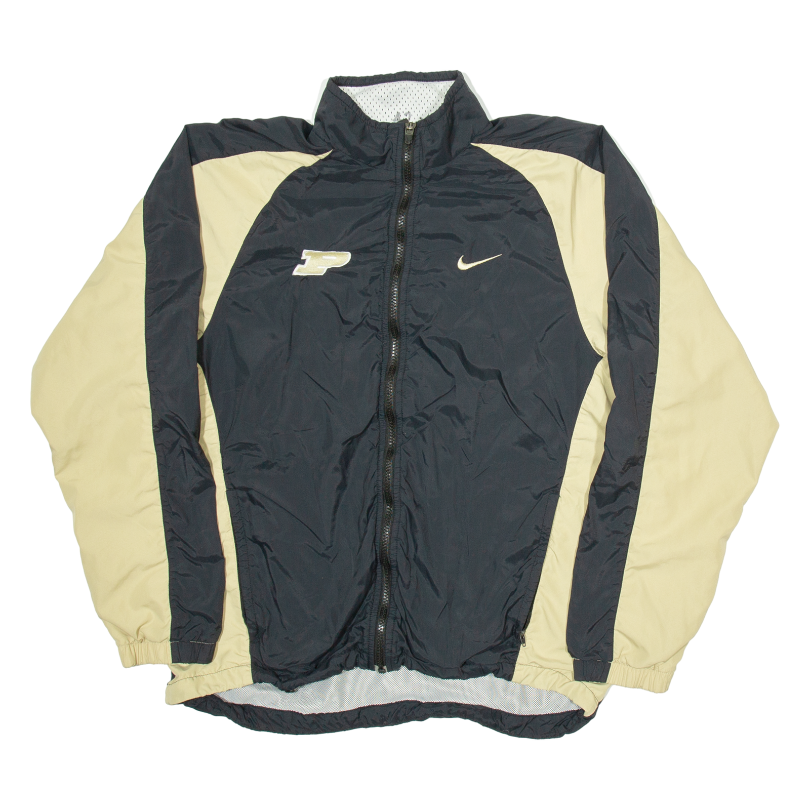 NIKE Purdue Mens Windbreaker Jacket Black S Refurbished - N/A refurbished available on Cerqular