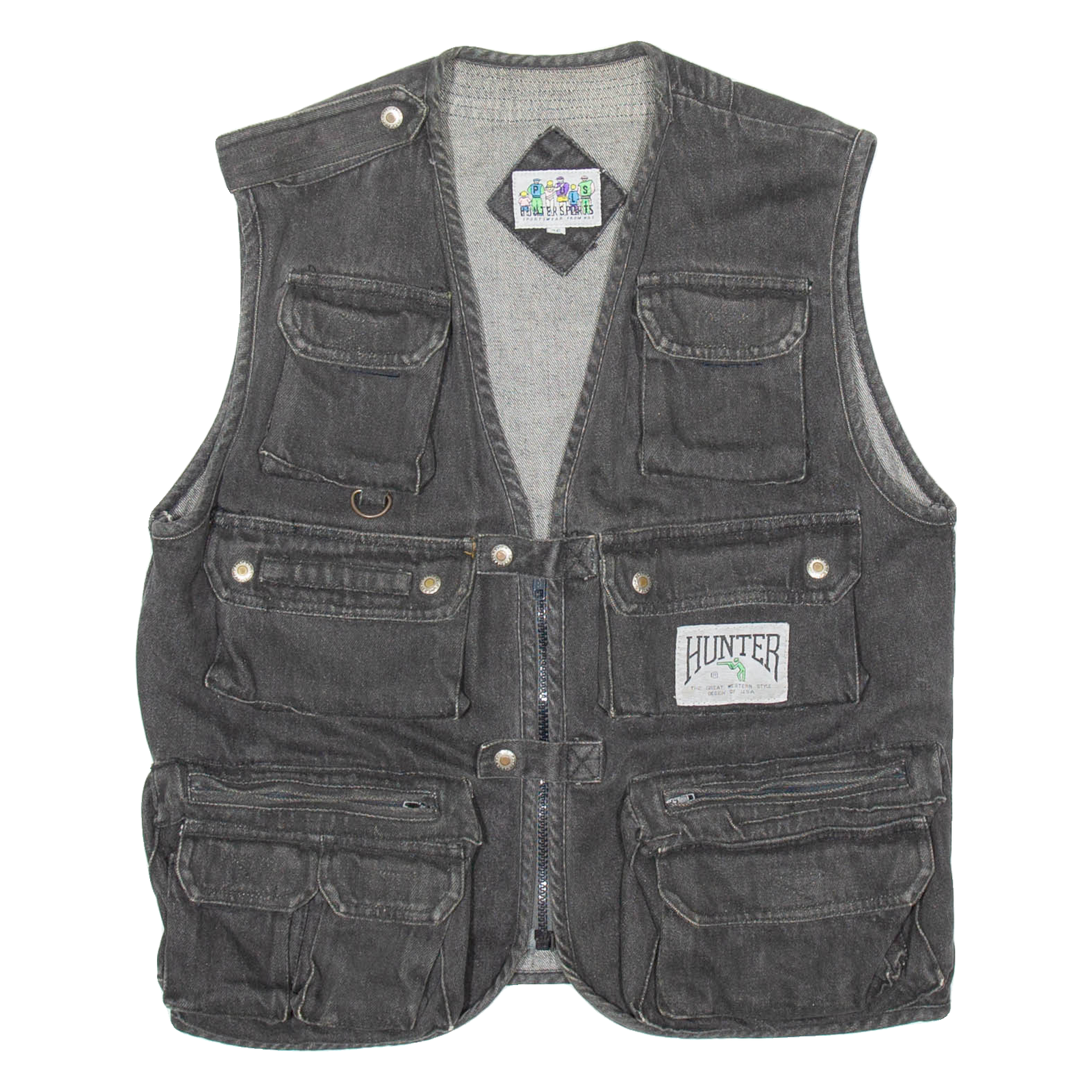 SPORTS WEAR FROM H&M Mens Biker Gilet Black M Refurbished - N/A refurbished available on Cerqular