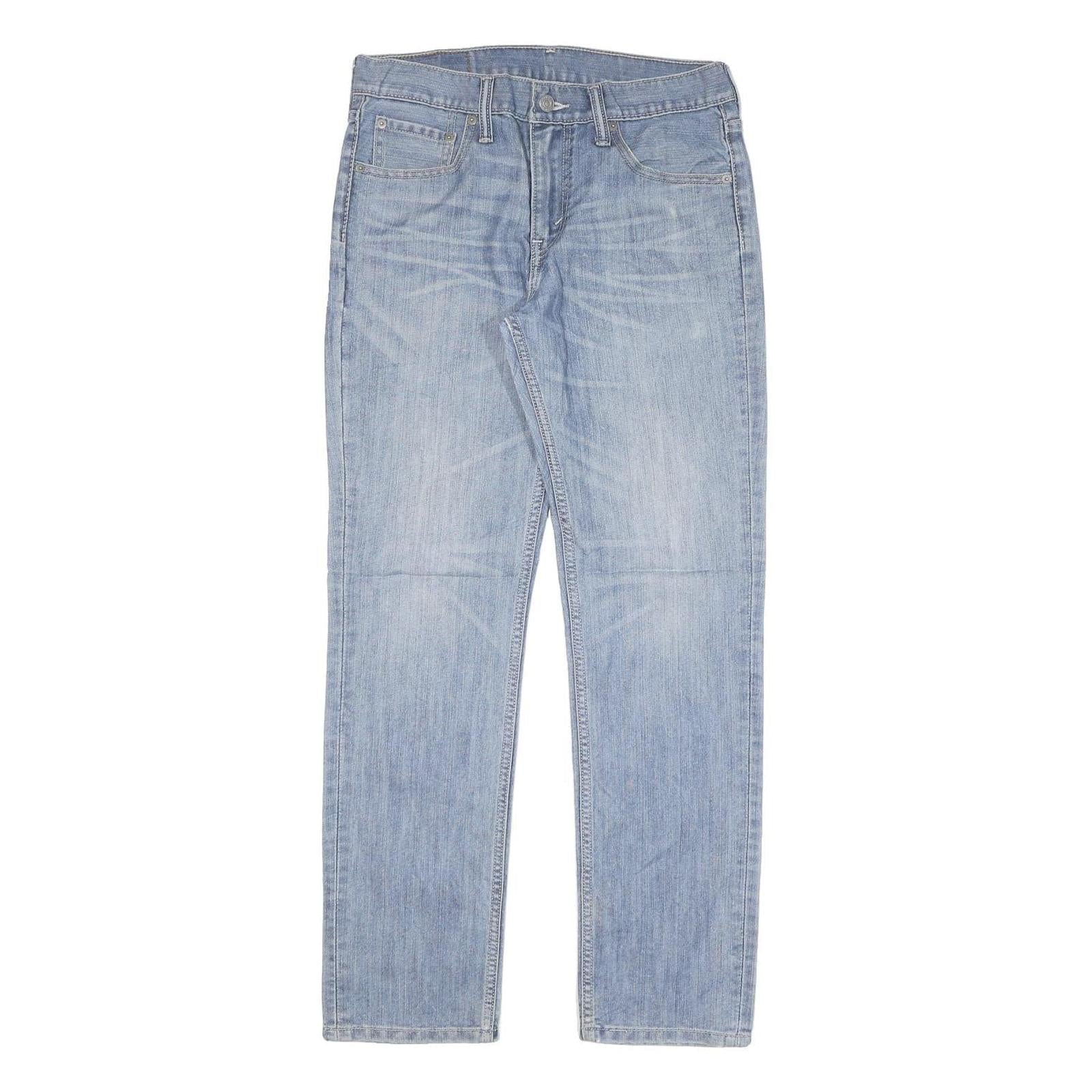 LEVI'S 511 Mens Jeans Blue Slim Straight Denim Medium W30 L30 Slim Fit Zip Refurbished - N/A refurbished available on Cerqular