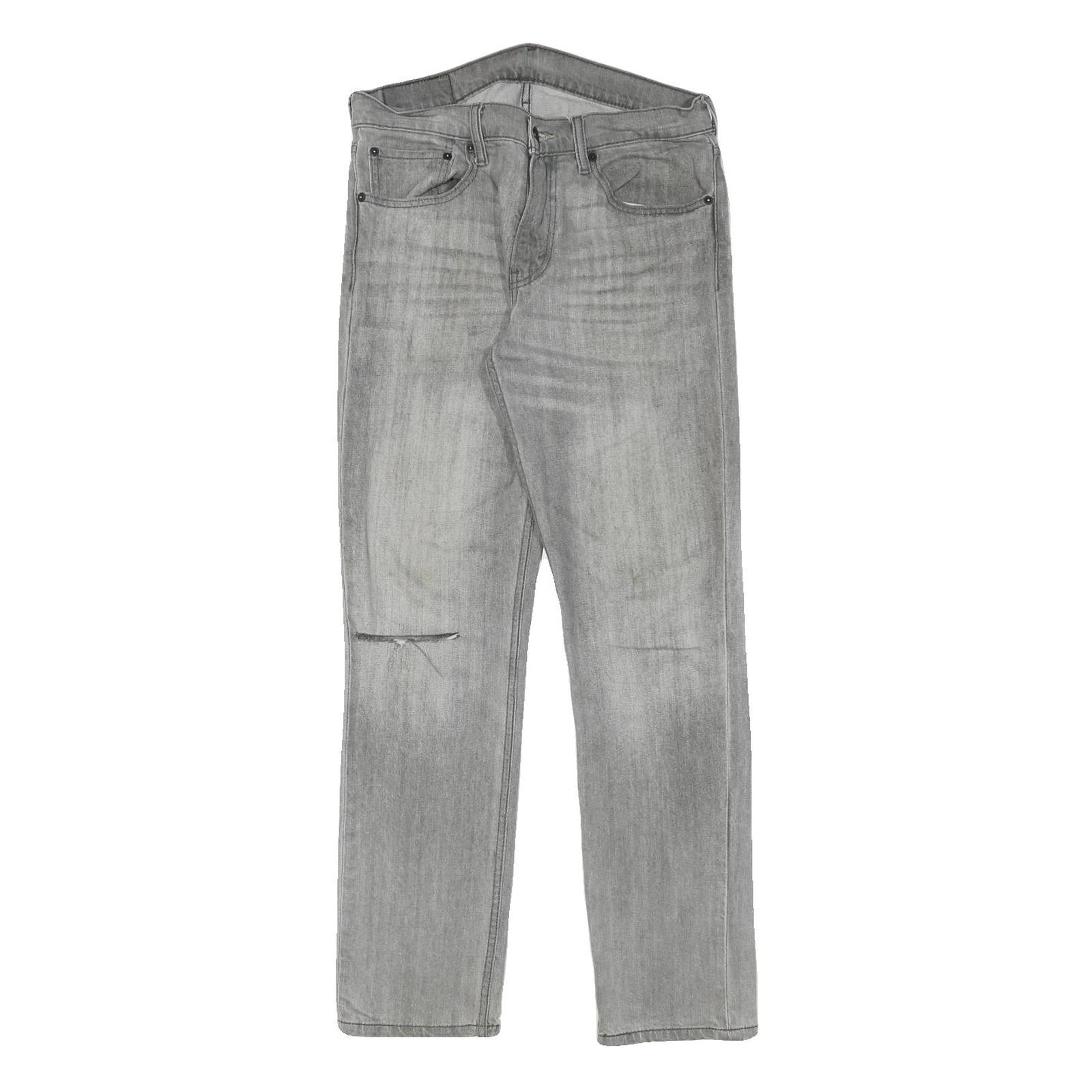 LEVI'S 511 Mens Jeans Grey Slim Denim Medium W31 L30 Slim Fit Zip Closure Refurbished - N/A refurbished available on Cerqular