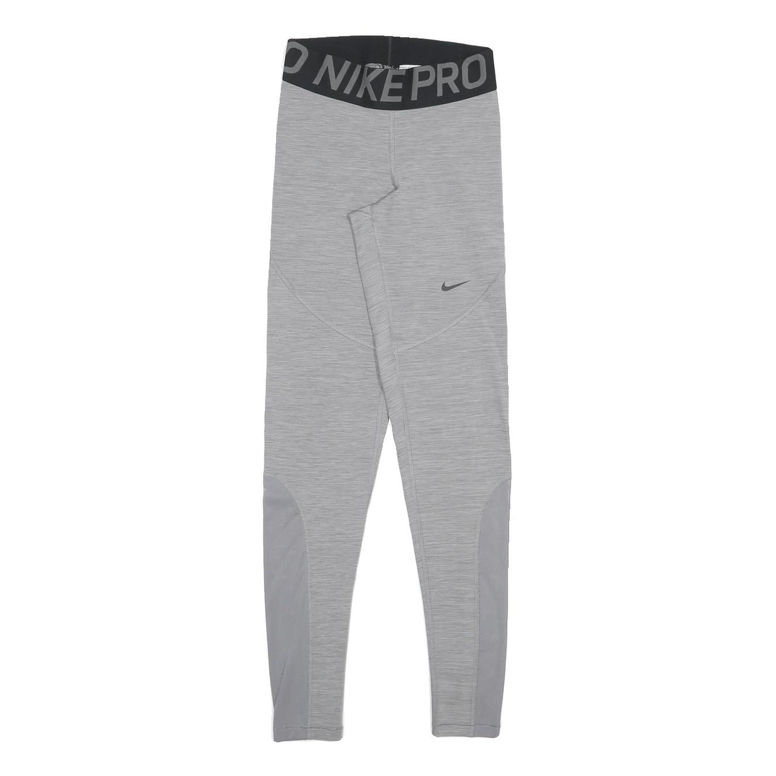 NIKE Womens Joggers Grey XS W22 L27 Slim Tapered Fit Workout Activewear Refurbished - N/A refurbished available on Cerqular