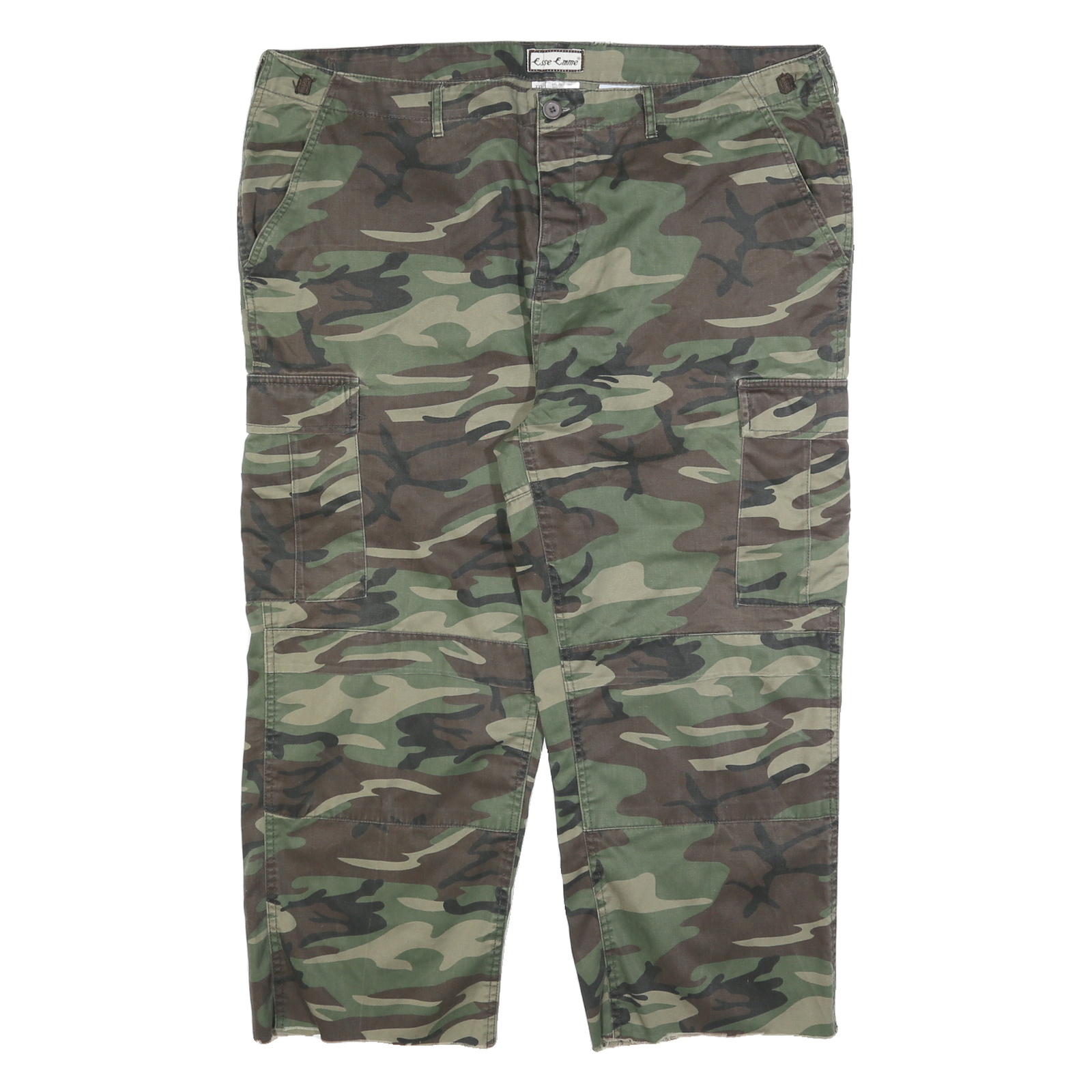 Buy ESSE EMME Mens Cotton Blend Green Camouflage Relaxed Cargo Trousers W42 L25 Refurbished - $23.39 ESSE EMME Mens Cotton Blend Green Camouflage Relaxed Cargo Trousers W42 L25 Refurbished - N/A refurbished available on Cerqular