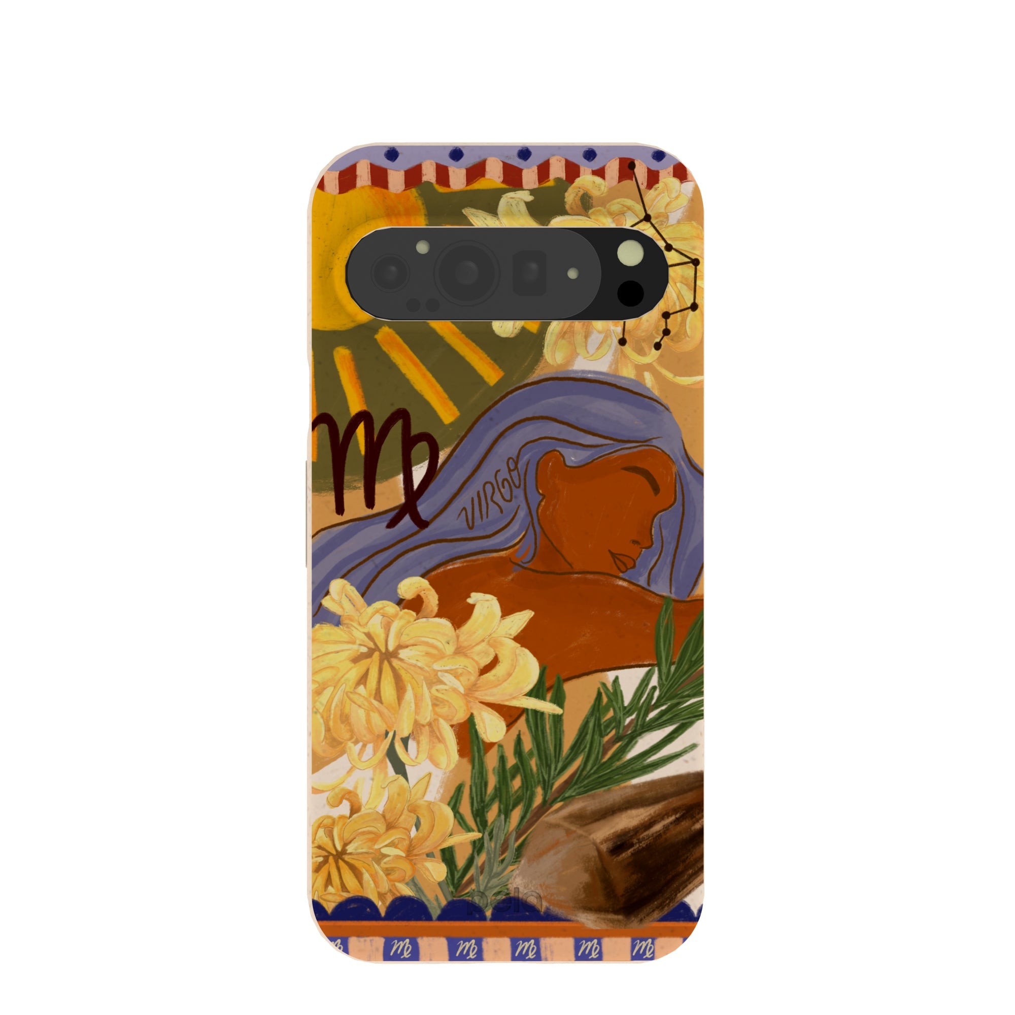Seashell Virgo Goddess Google Pixel 9 Pro XL Case Refurbished - Pela Case refurbished available on Cerqular