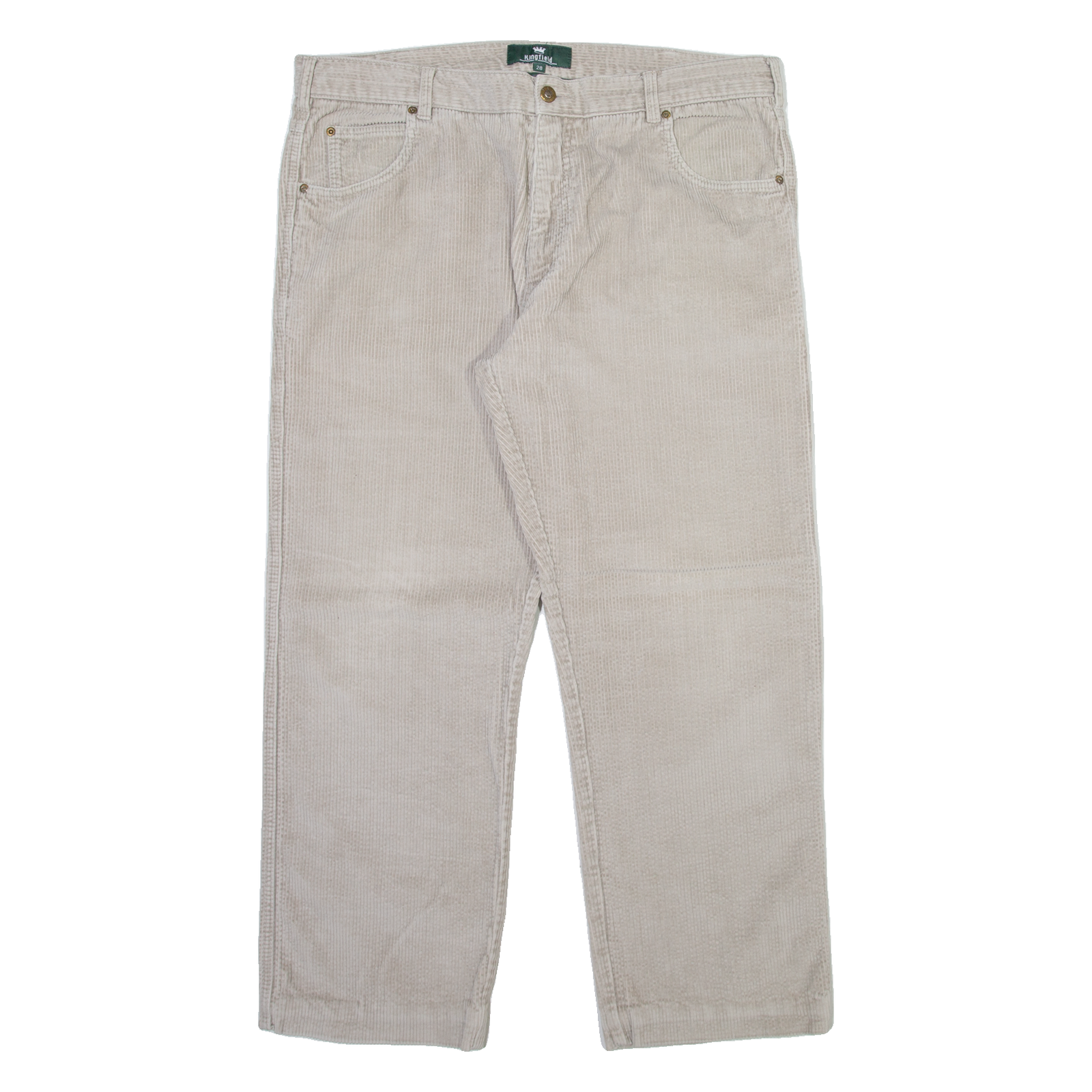 Buy KINGFIELD Mens Corduroy Trousers Grey Regular Straight W38 L28 Refurbished - $23.39 KINGFIELD Mens Corduroy Trousers Grey Regular Straight W38 L28 Refurbished - N/A refurbished available on Cerqular