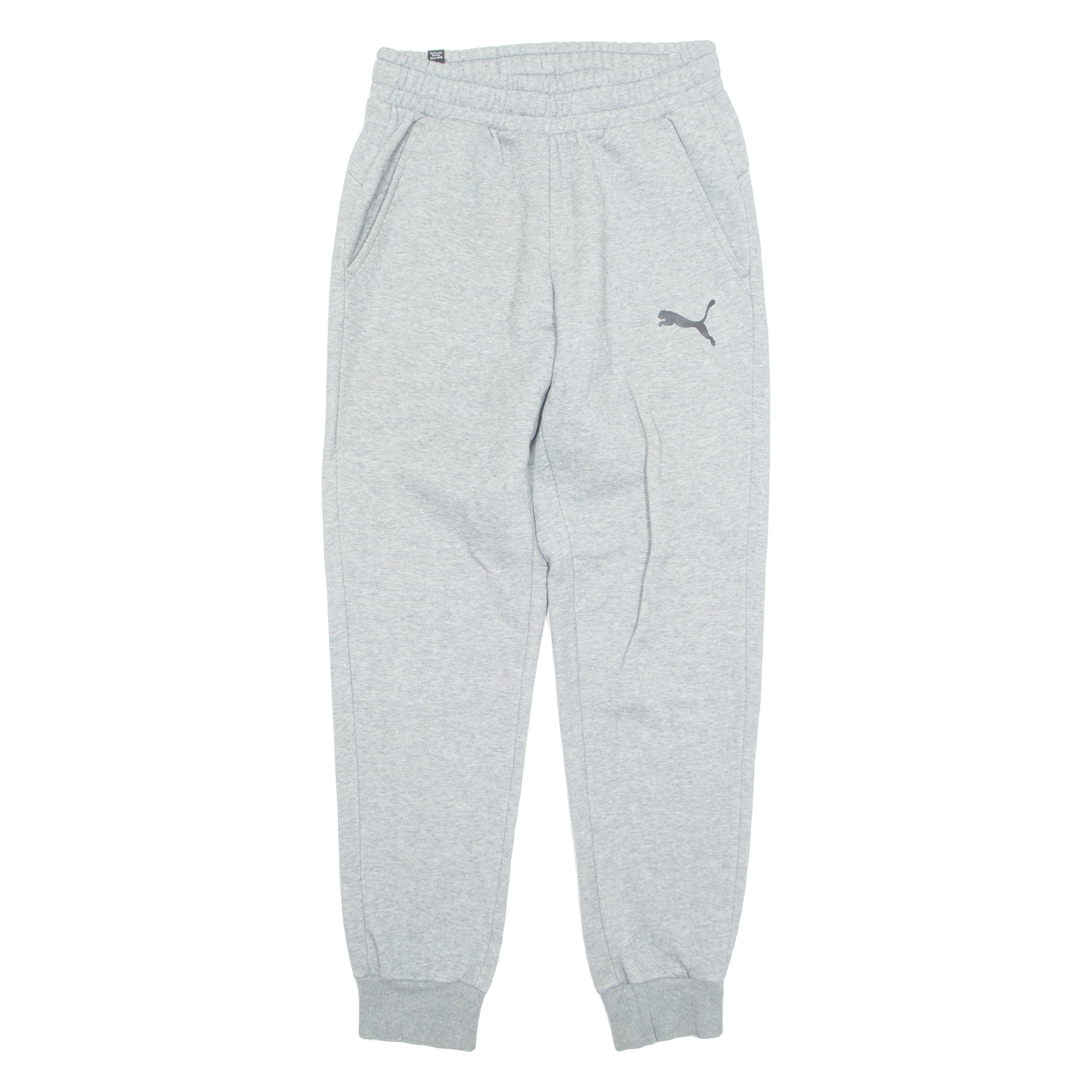 PUMA Mens Joggers Grey Tapered S W28 L30 Refurbished - N/A refurbished available on Cerqular