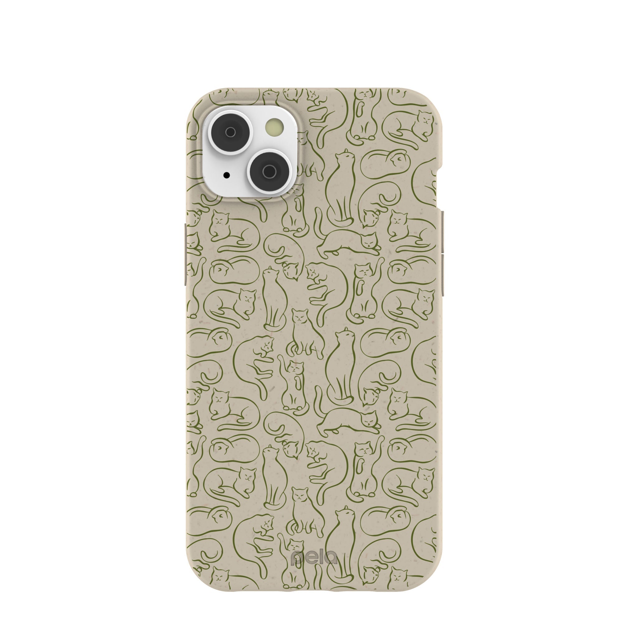 London Fog Say Meow iPhone 14 Plus Case Refurbished - Pela Case refurbished available on Cerqular